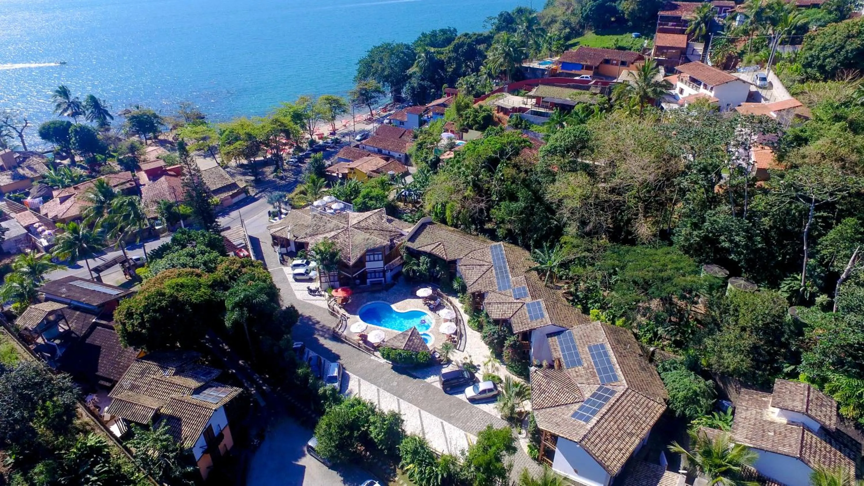 Bird's eye view in Hotel Praia do Portinho