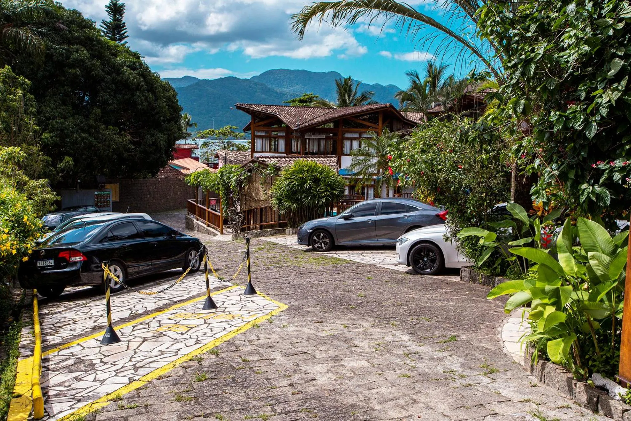 Parking in Hotel Praia do Portinho