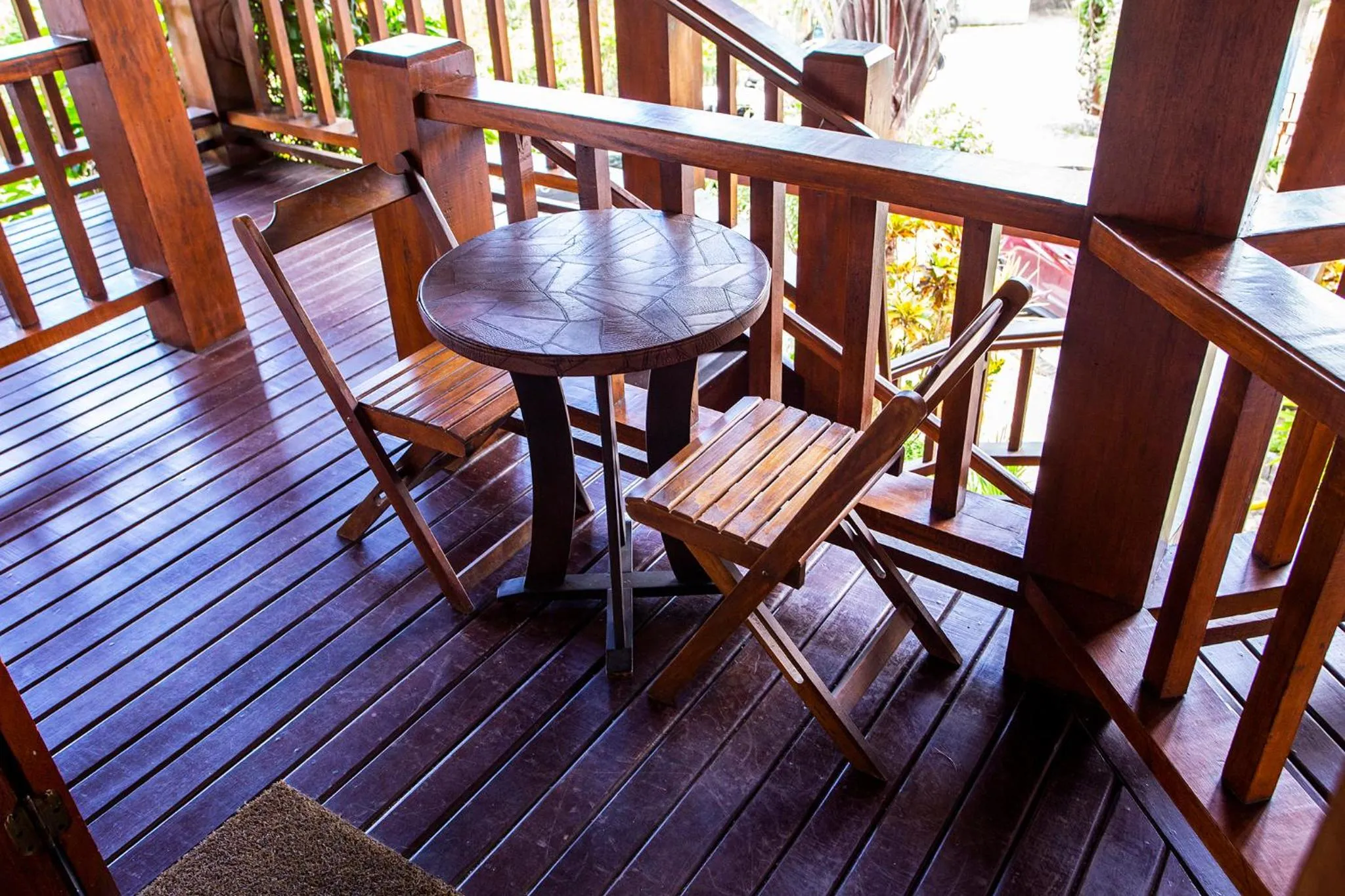 Seating area in Hotel Praia do Portinho