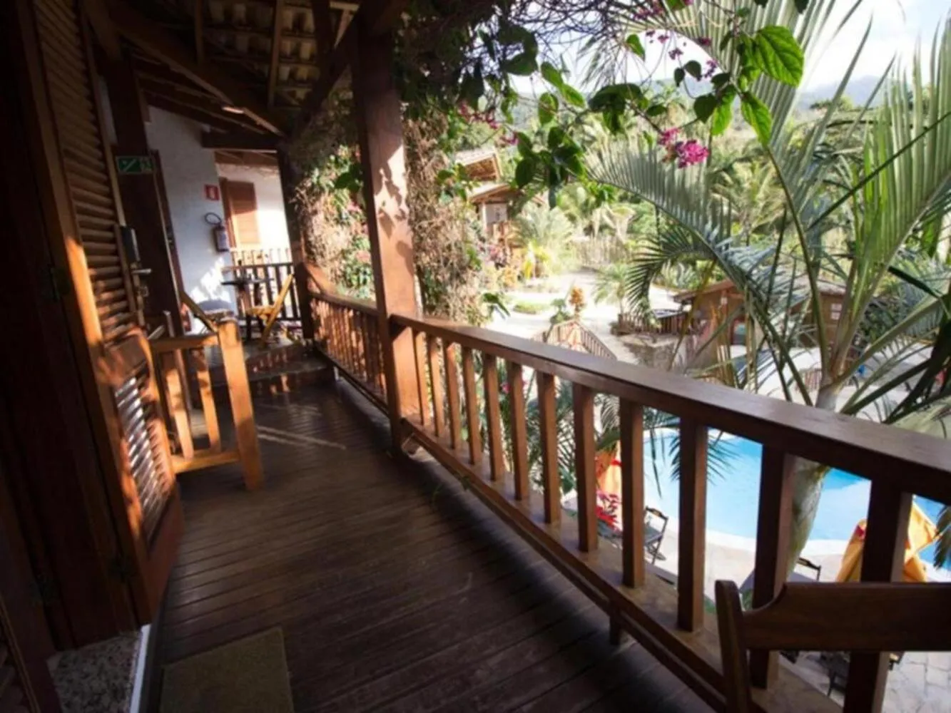 Balcony/Terrace in Hotel Praia do Portinho