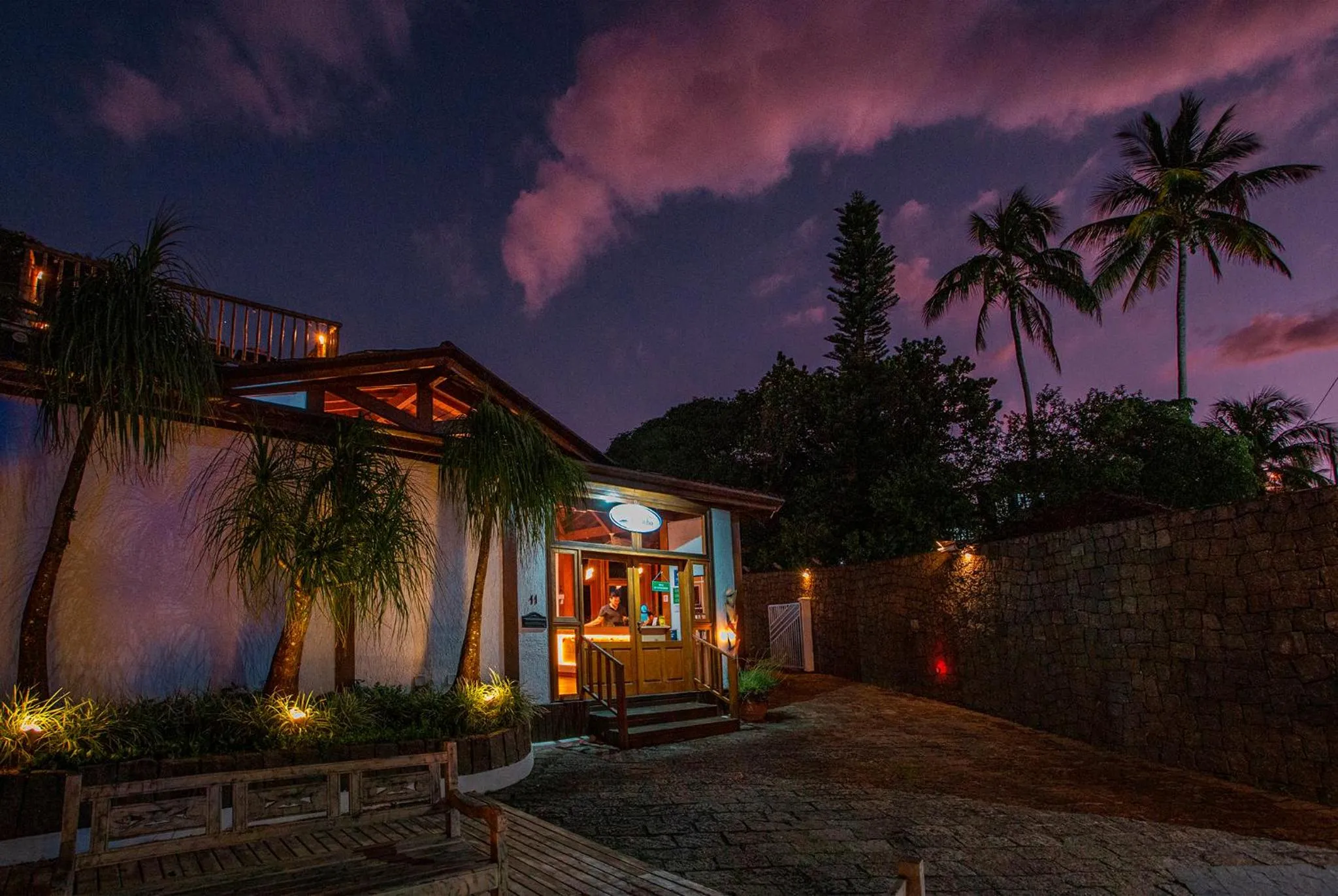 Property building in Hotel Praia do Portinho