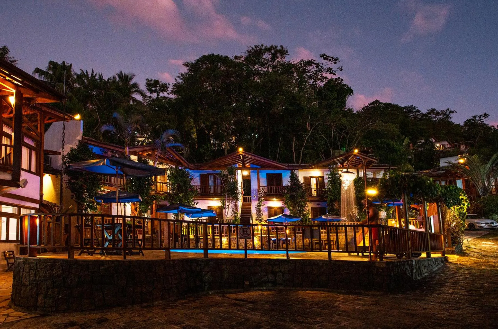 Night in Hotel Praia do Portinho