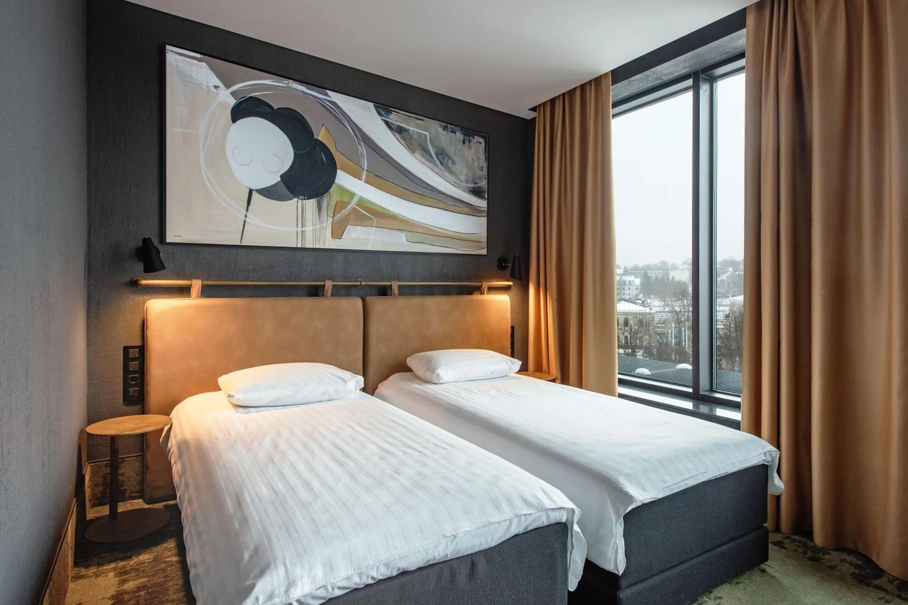 Bed in Hotel Panorama