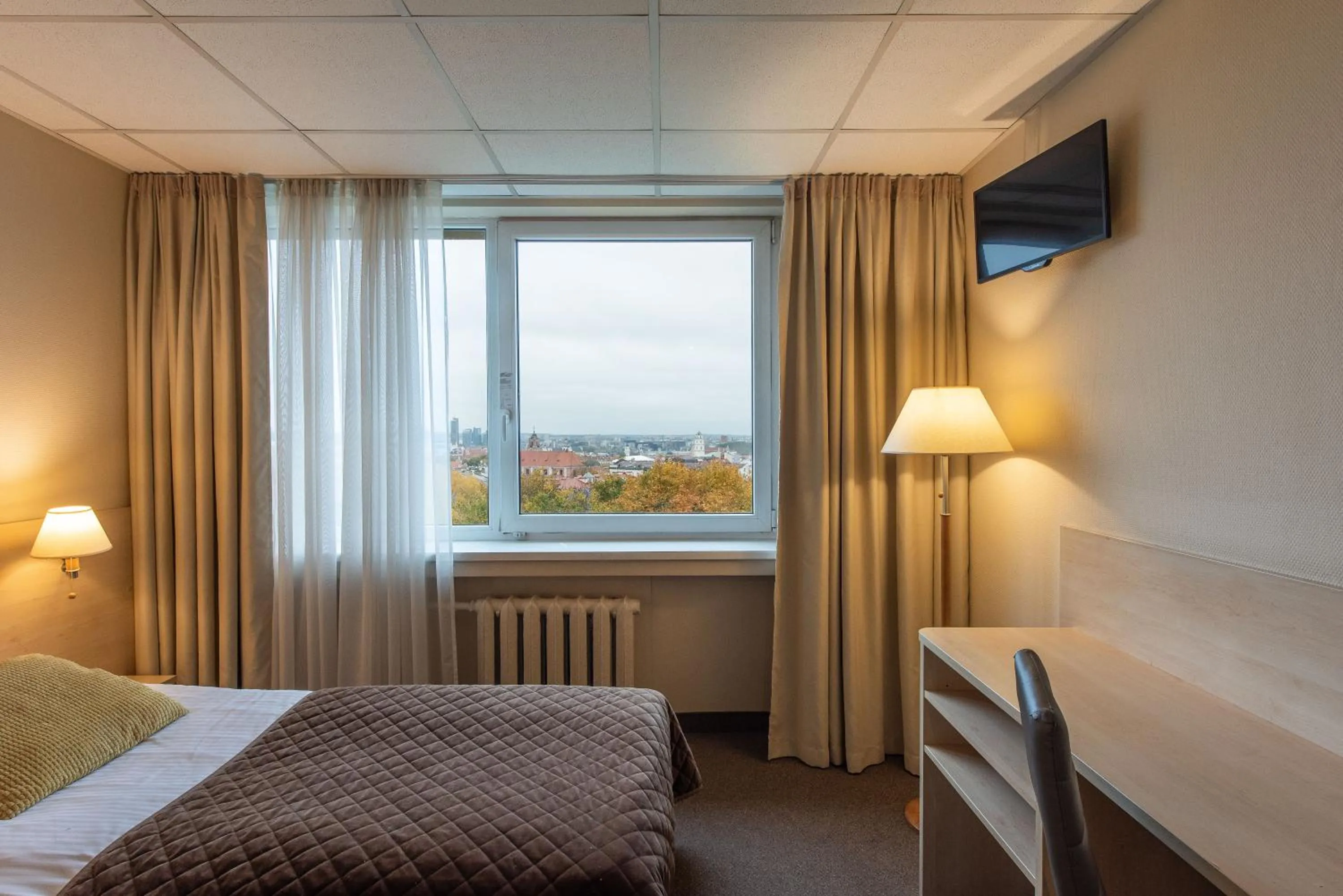 Bed in Hotel Panorama