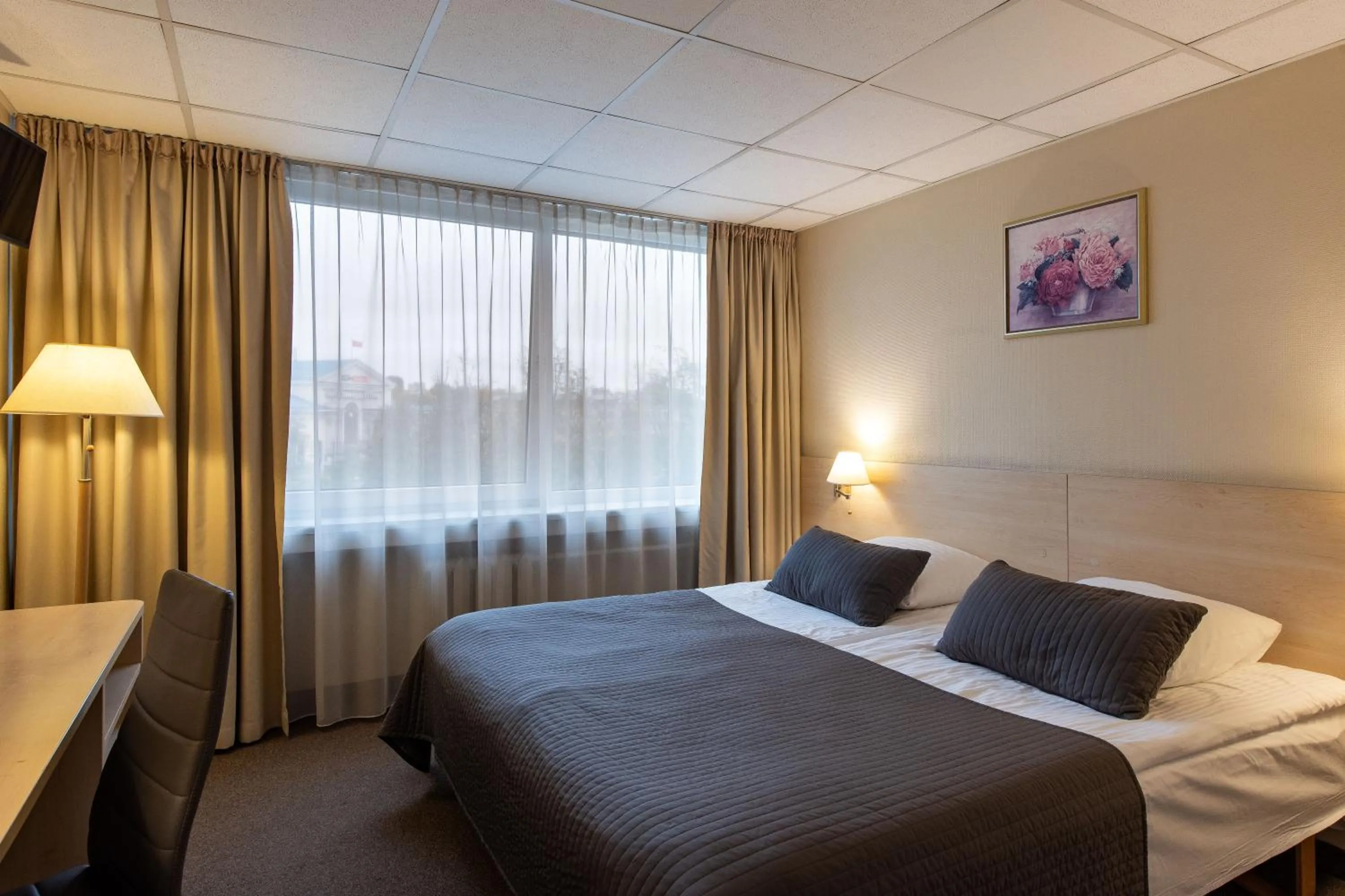 Bed in Hotel Panorama