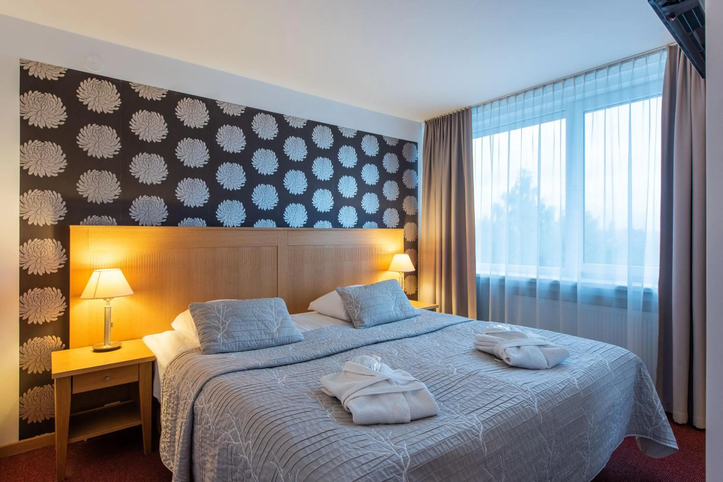 Bed in Hotel Panorama