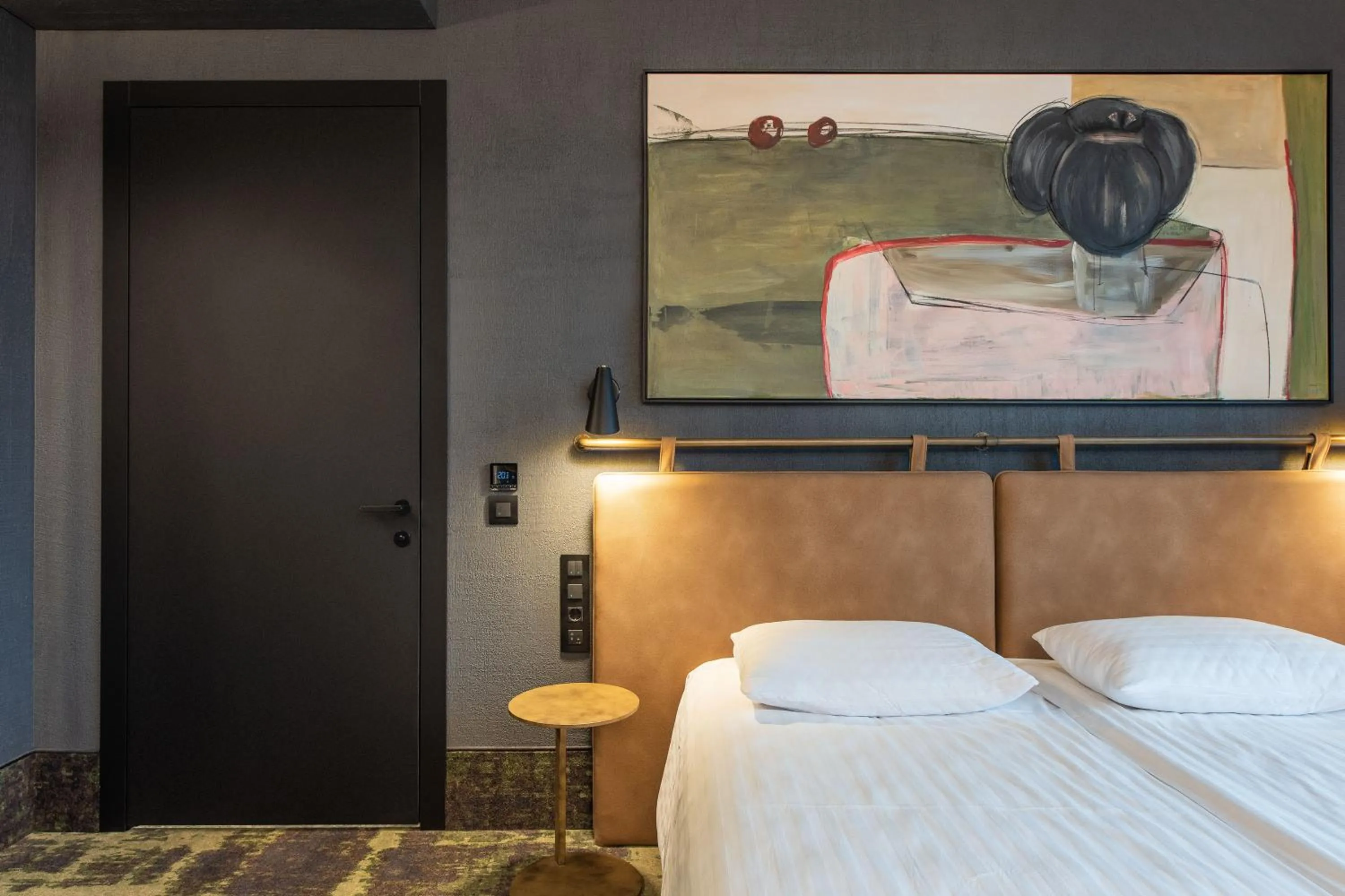 Bed in Hotel Panorama