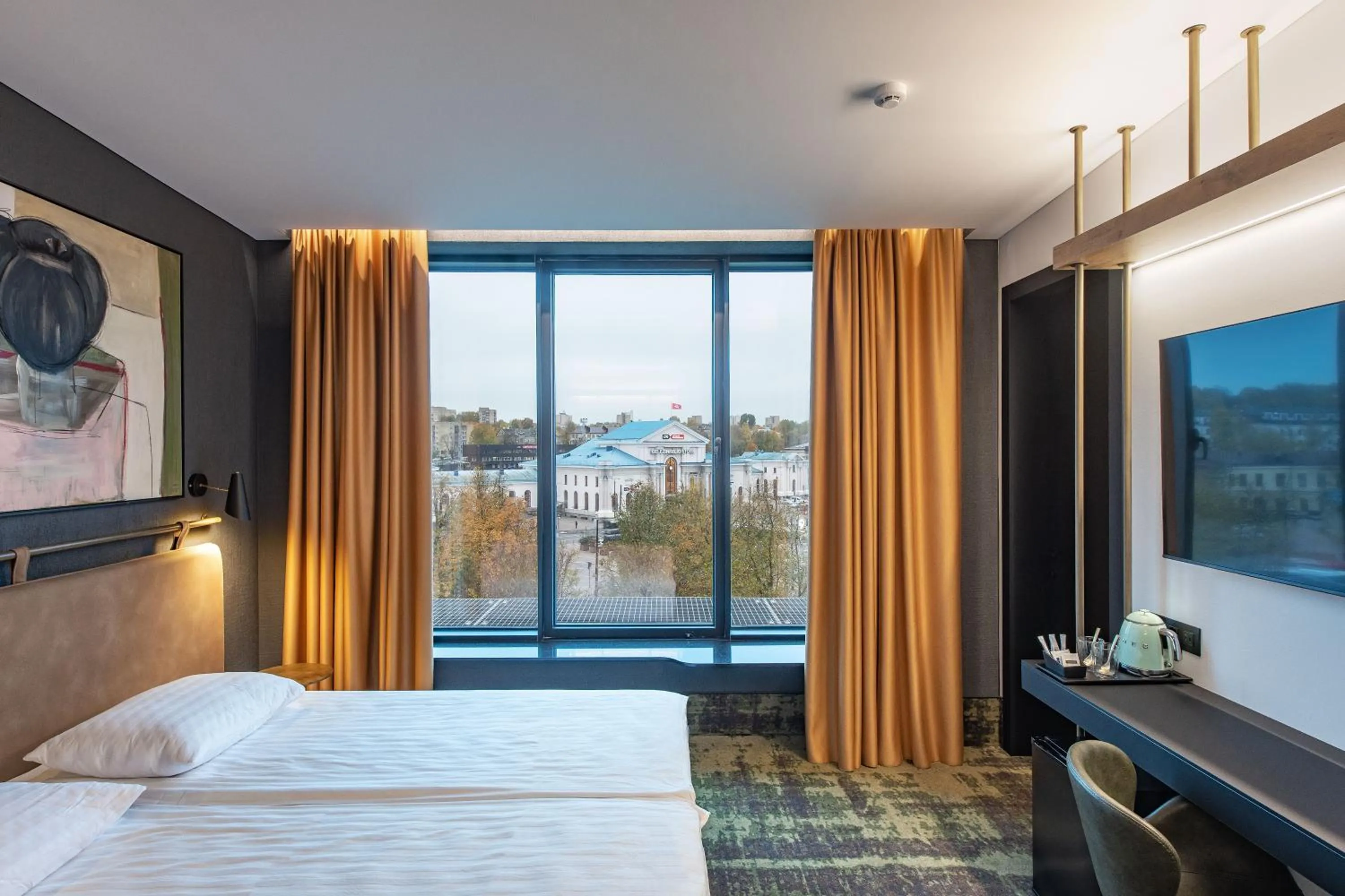 Bed in Hotel Panorama