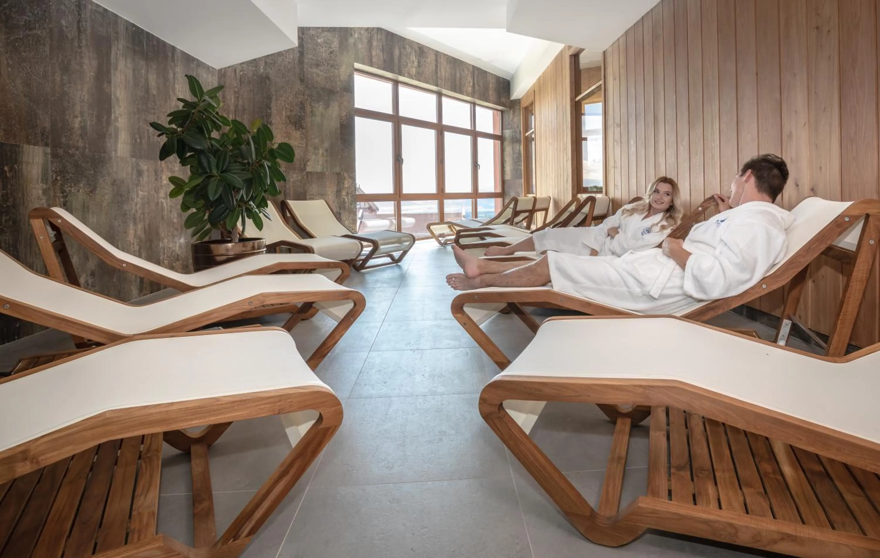 Sauna in Grand Hotel BELLEVUE