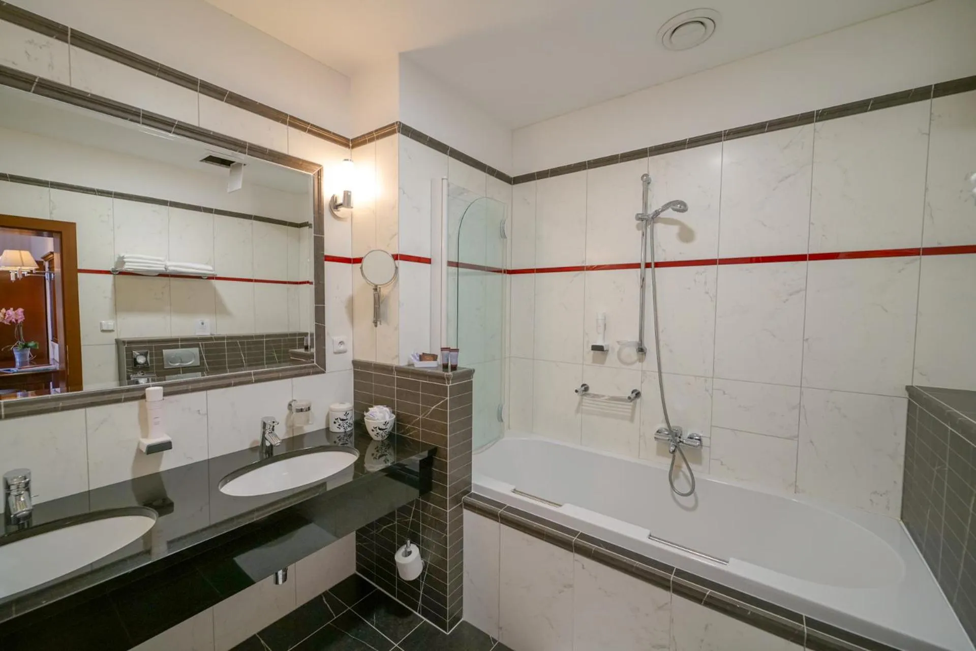 Bathroom in Grand Hotel BELLEVUE