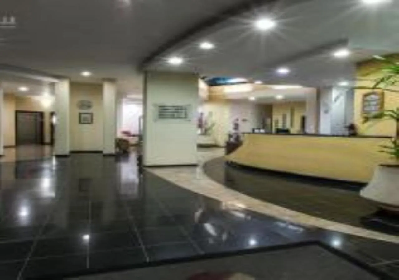 Lobby or reception in Hotel Minas Tower Leopoldina By Samba