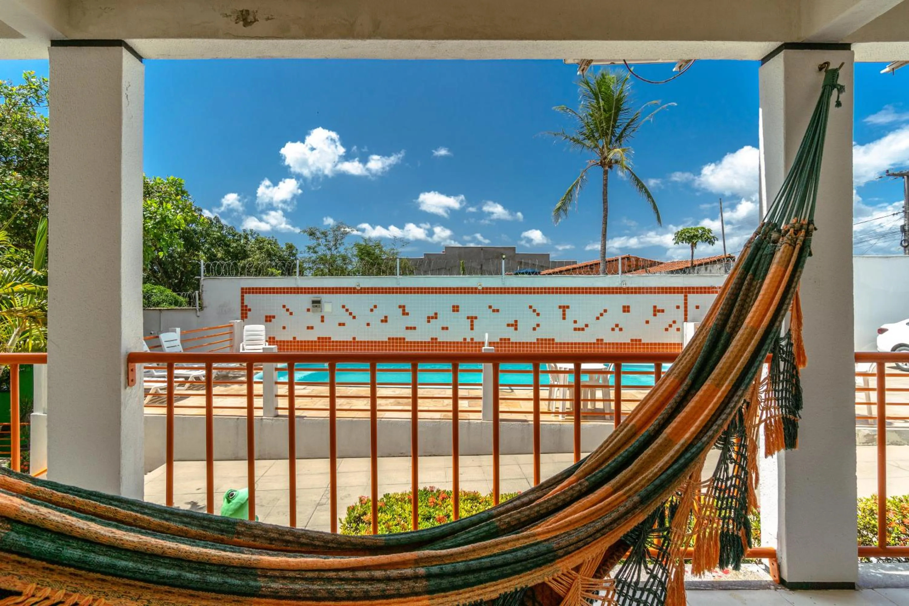 Swimming pool in Pousada Clube Vista do Rio