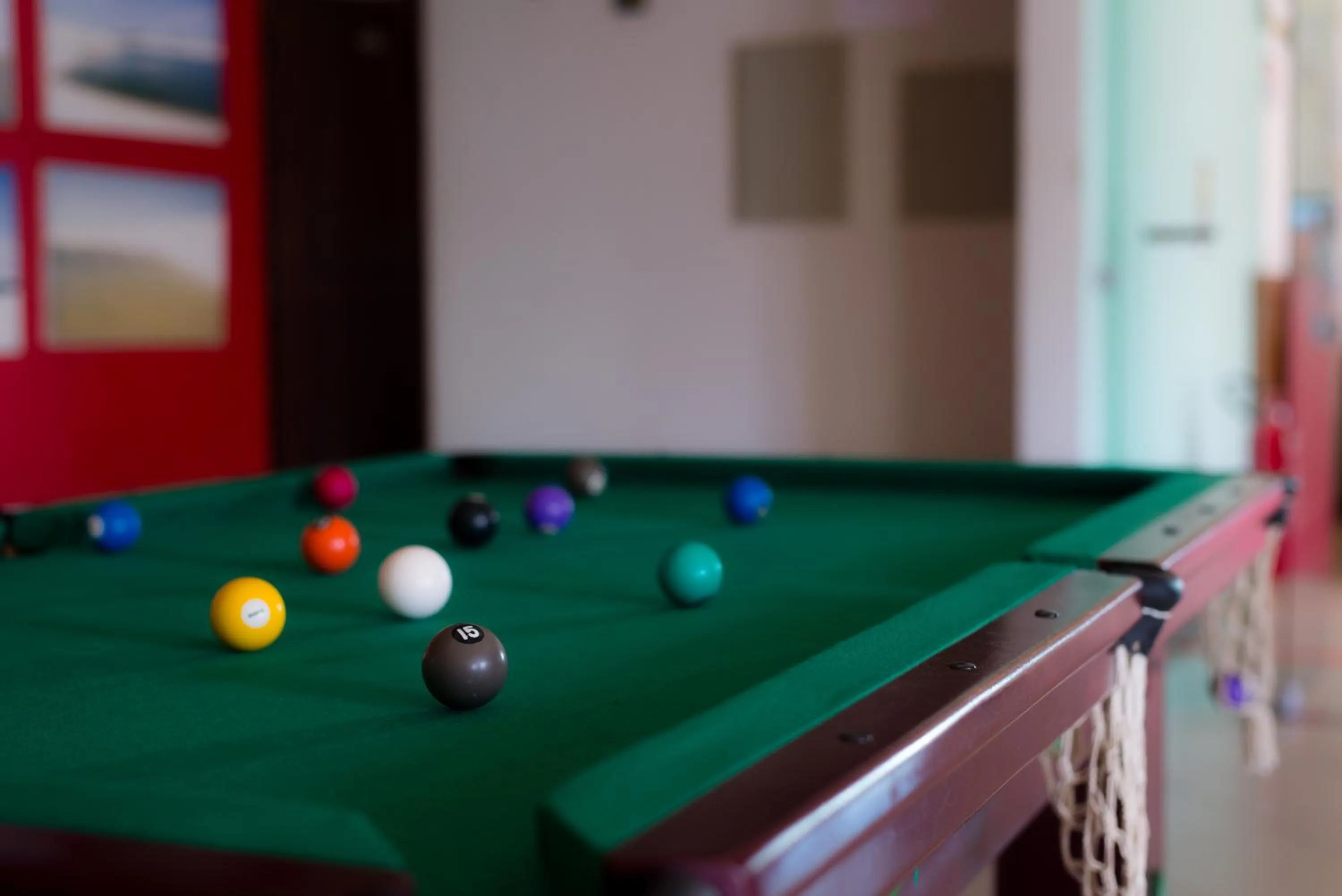 Billiard in Pousada Clube Vista do Rio