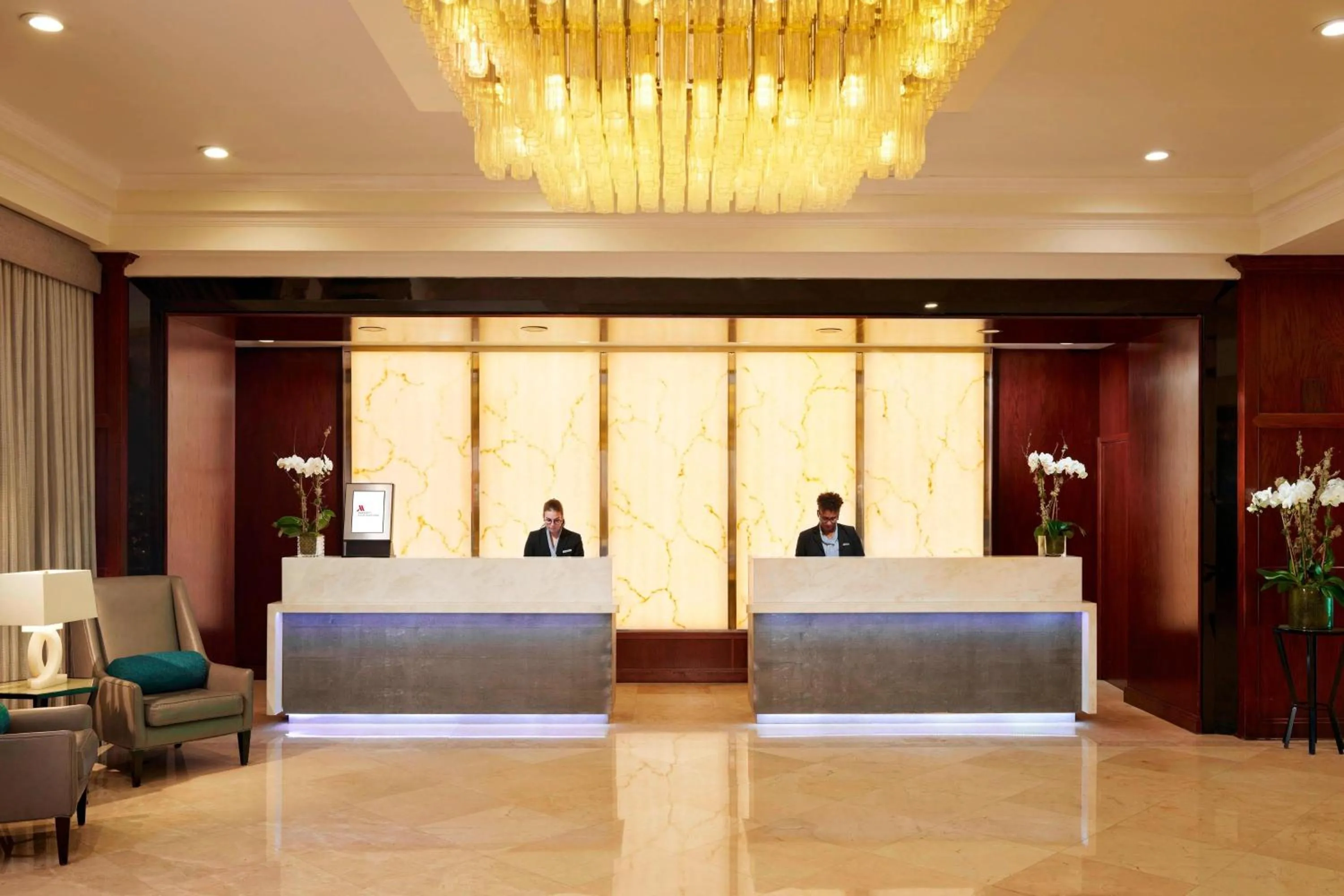 Lobby or reception in Miami Marriott Dadeland