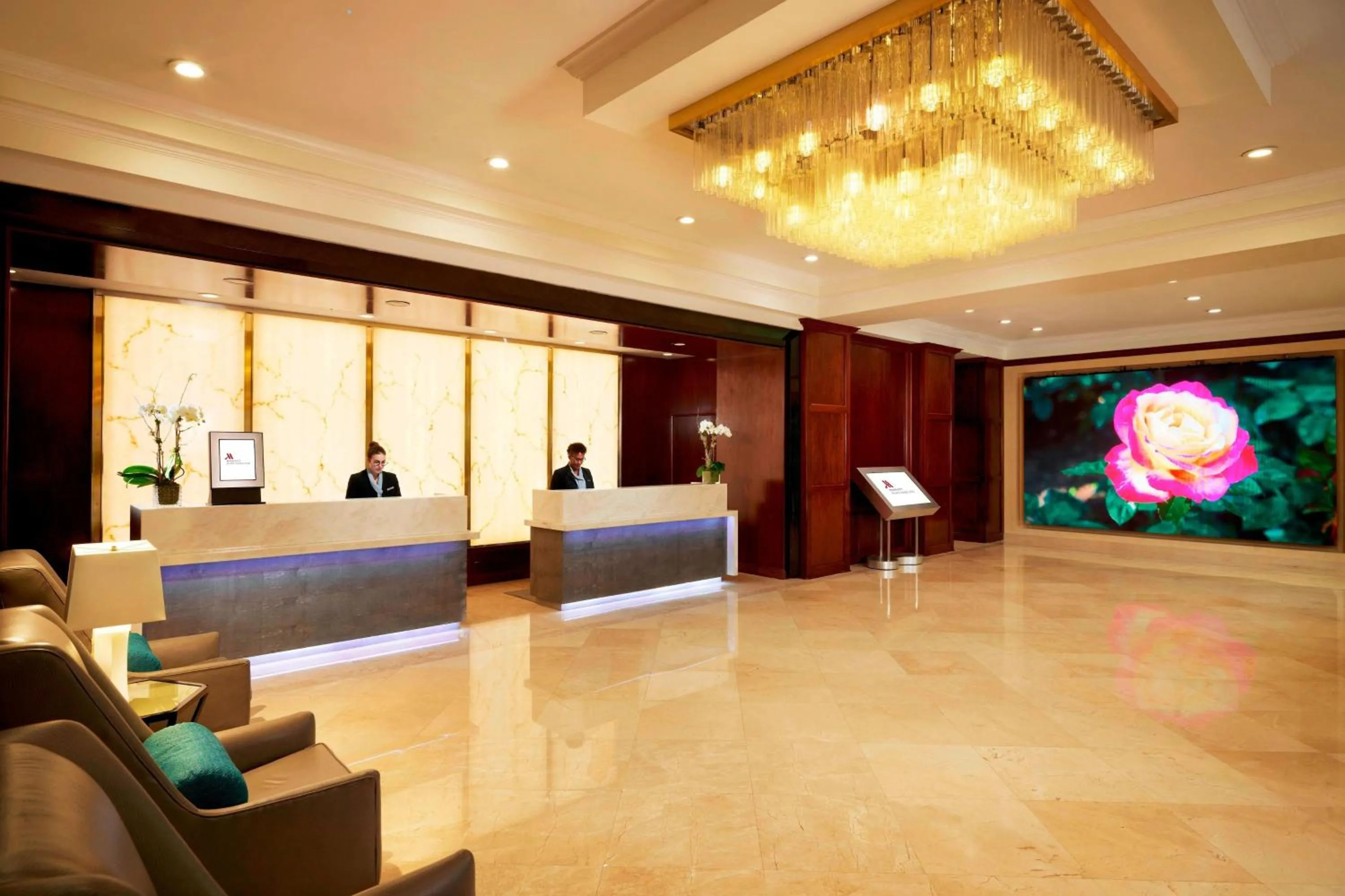 Lobby or reception in Miami Marriott Dadeland