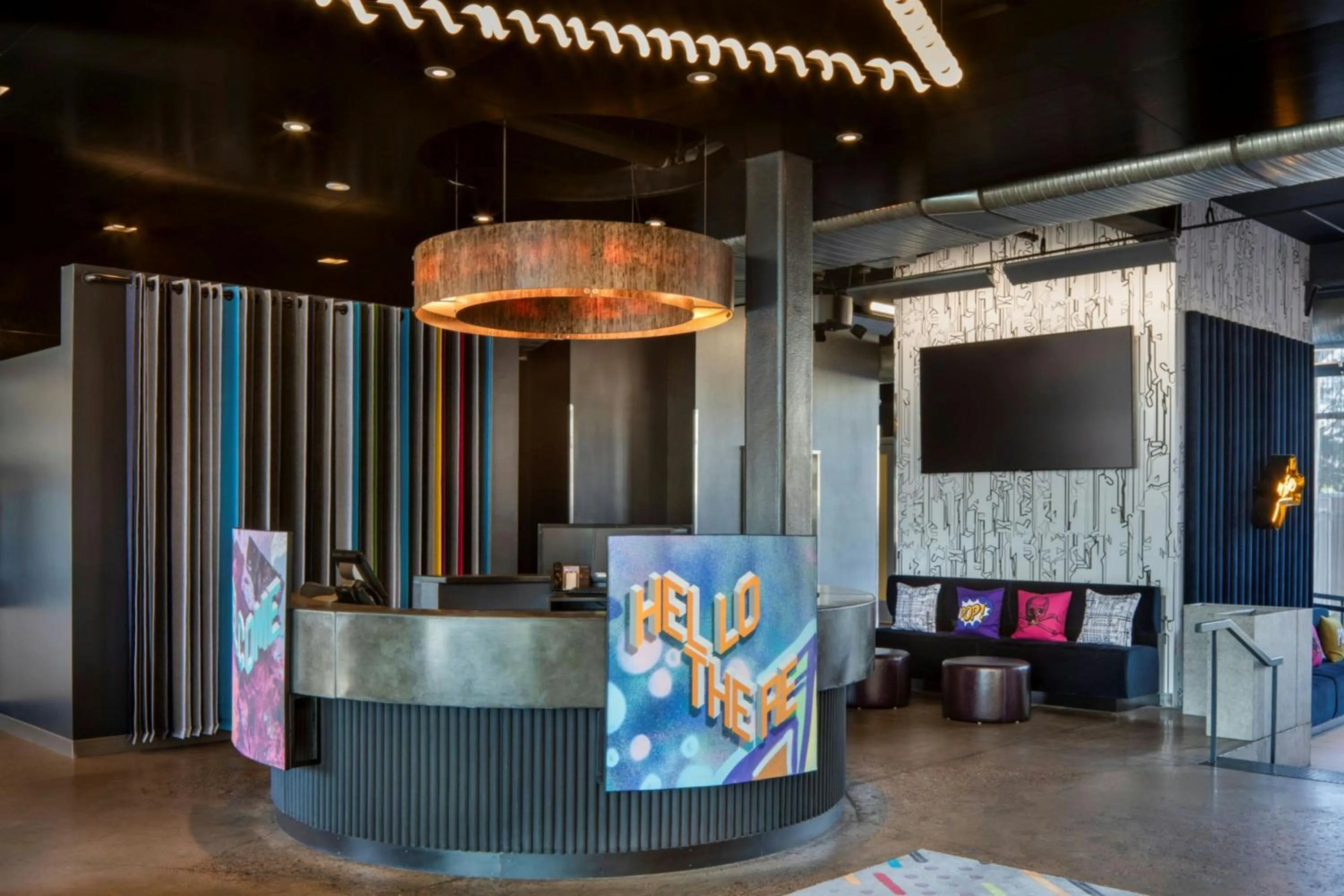 Lobby or reception in Aloft Phoenix Airport