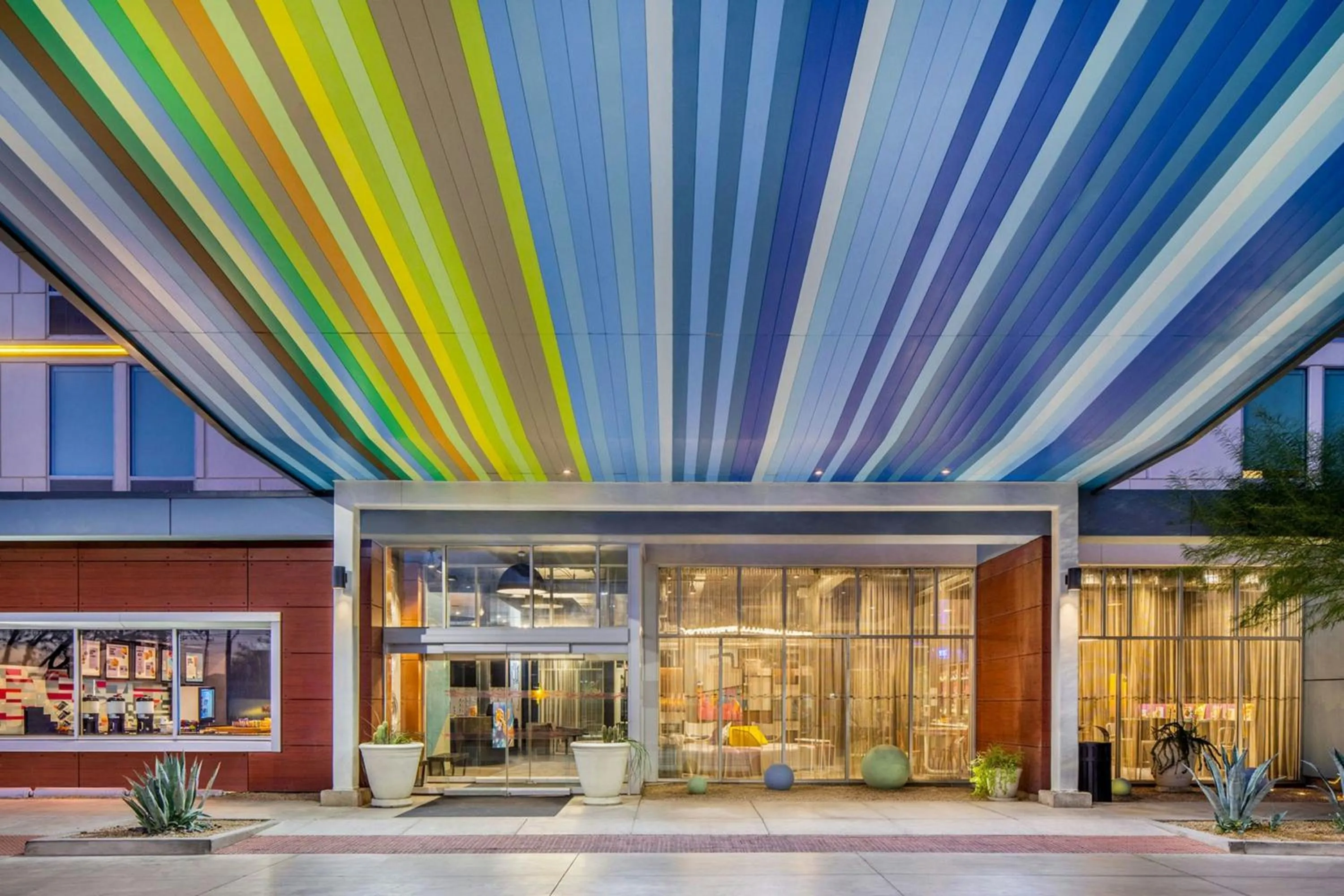 Lobby or reception in Aloft Phoenix Airport