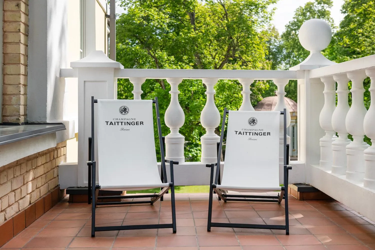 Balcony/Terrace in Europa Royale Druskininkai