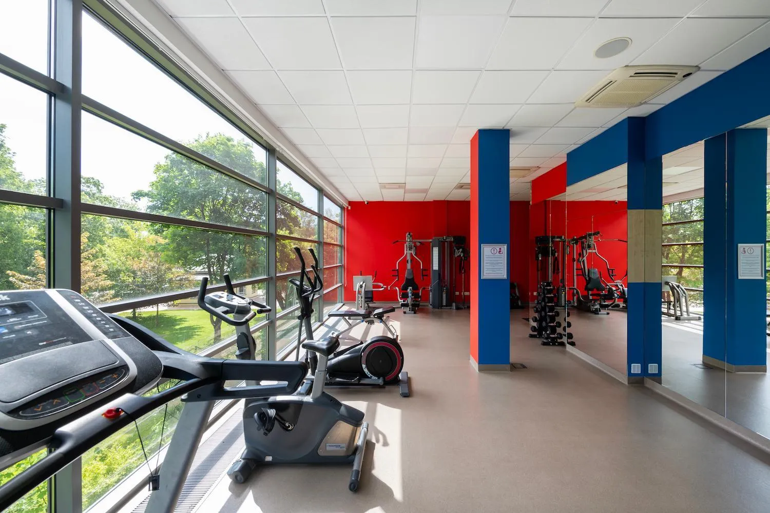 Fitness centre/facilities in Europa Royale Druskininkai