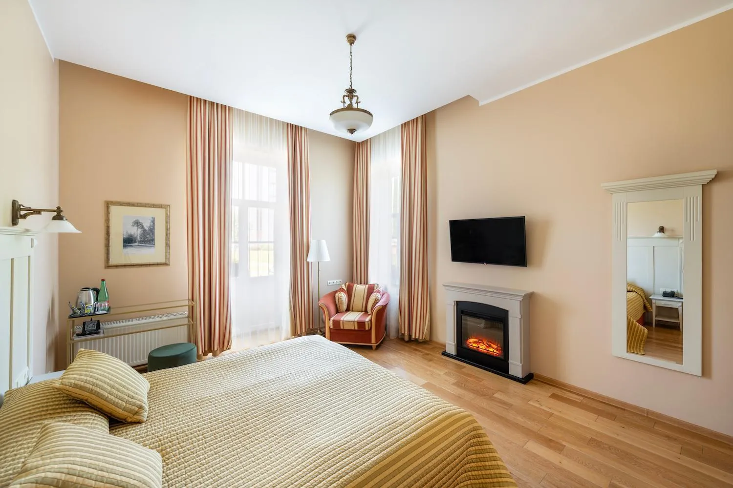 Photo of the whole room, Bed in Europa Royale Druskininkai