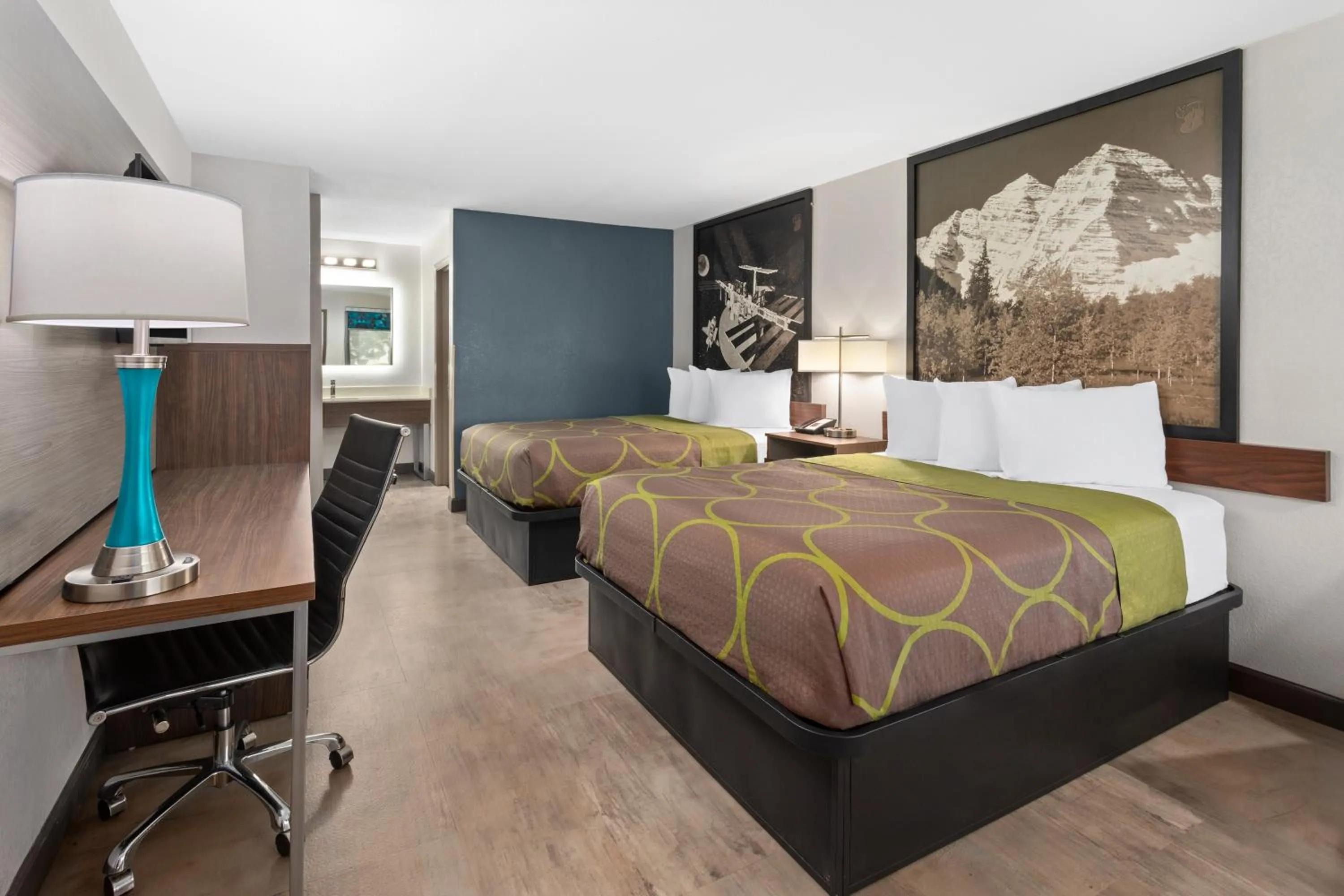 Bed in Super 8 by Wyndham Prattville Montgomery