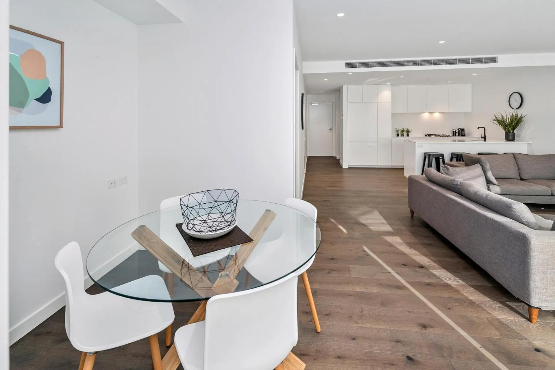 Kitchen or kitchenette in Anchorage Apartments Hampton