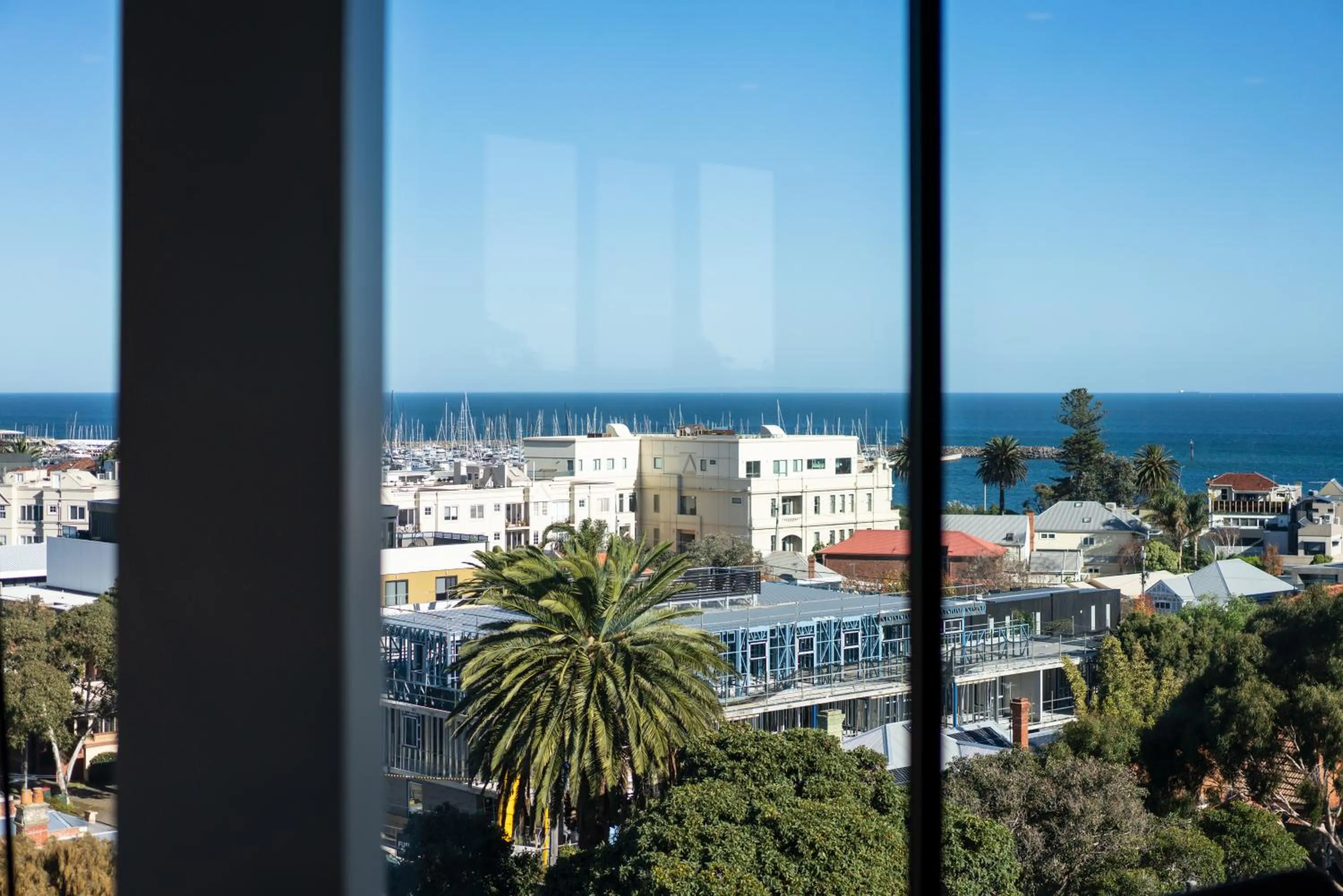 Sea view in Anchorage Apartments Hampton