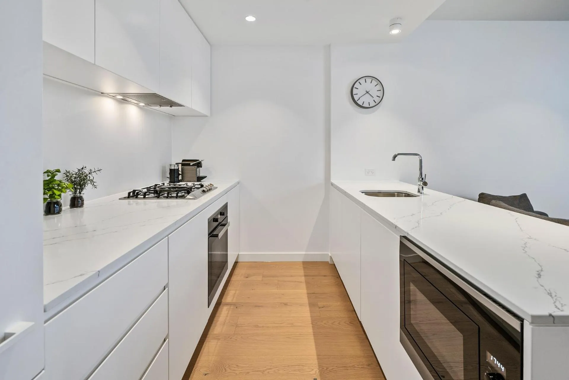 Kitchen or kitchenette in Anchorage Apartments Hampton