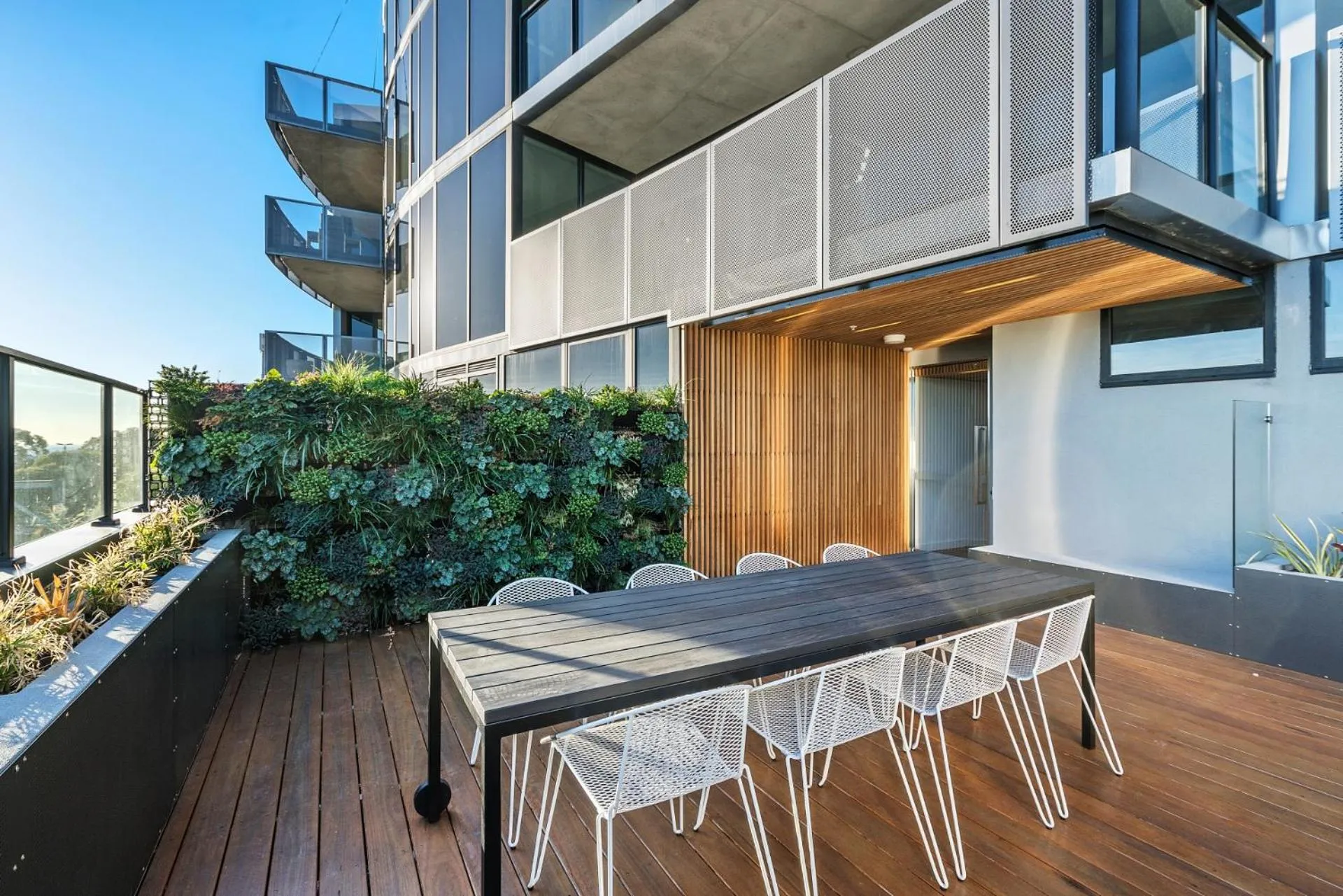 Balcony/Terrace in Anchorage Apartments Hampton