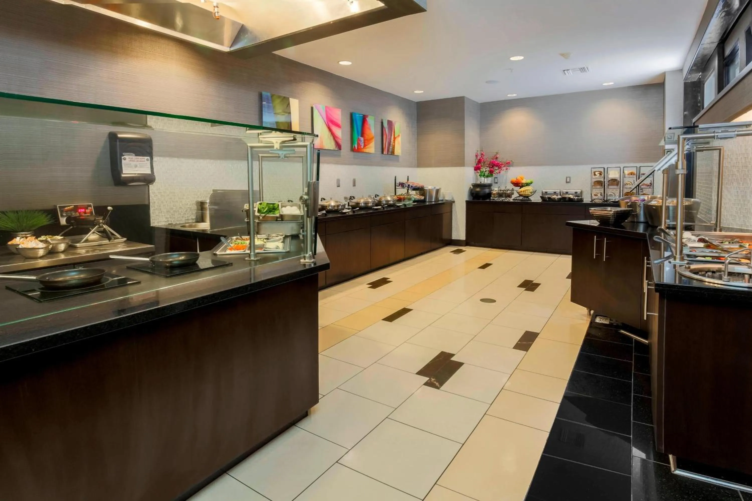 Breakfast in Courtyard San Diego Airport/Liberty Station