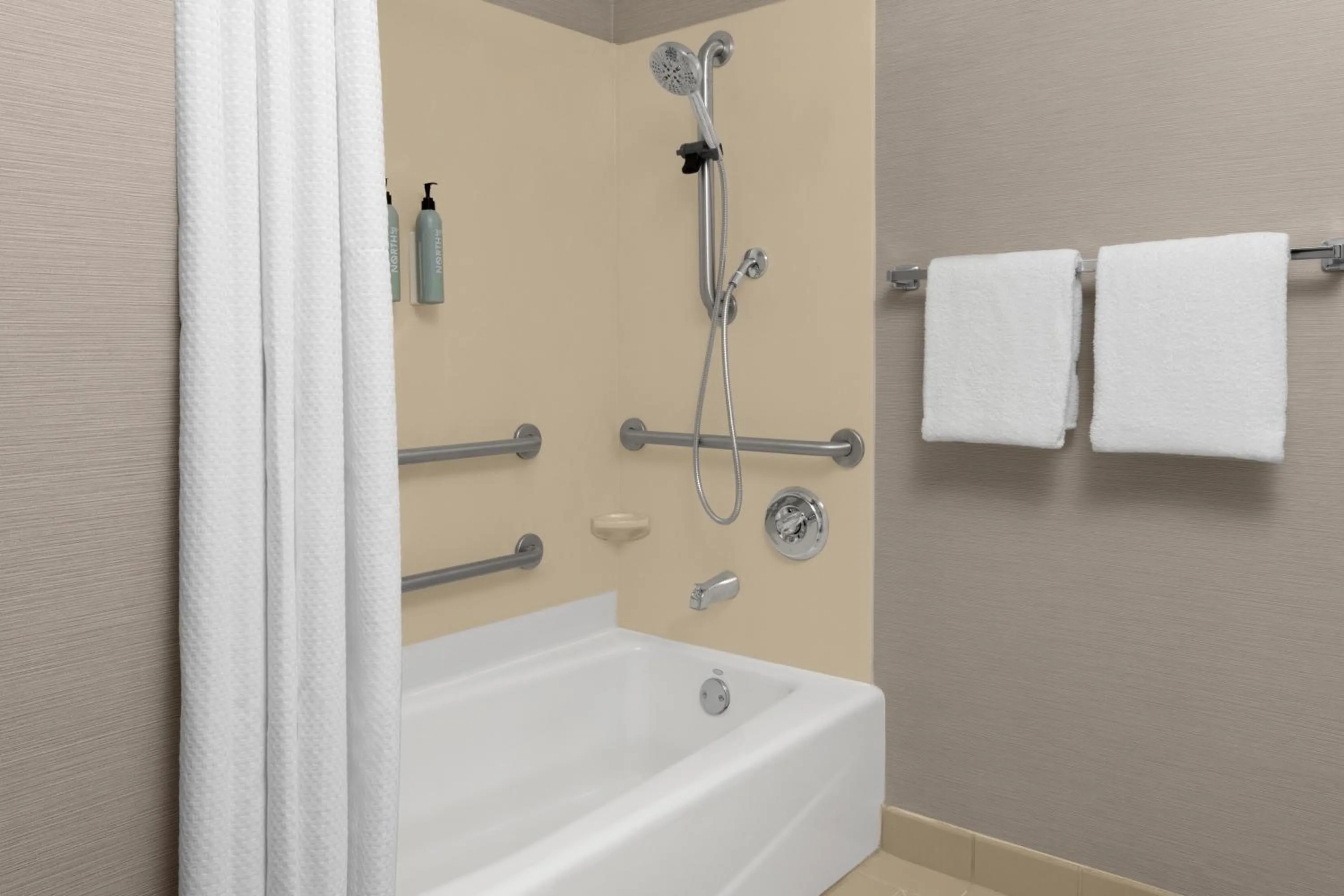 Shower in Courtyard by Marriott San Diego Central