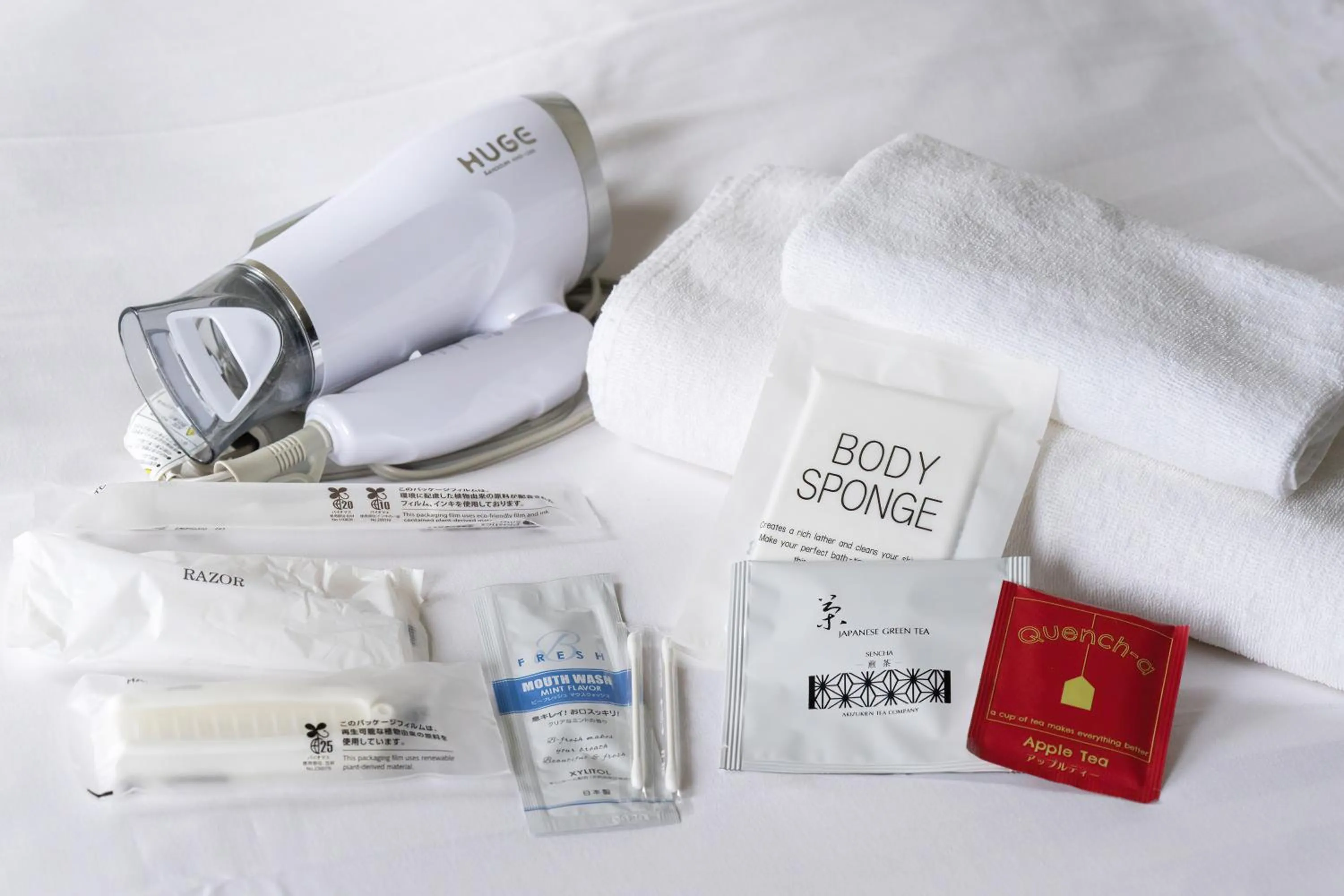 Photo of the whole room, Bed in Omura Central Hotel