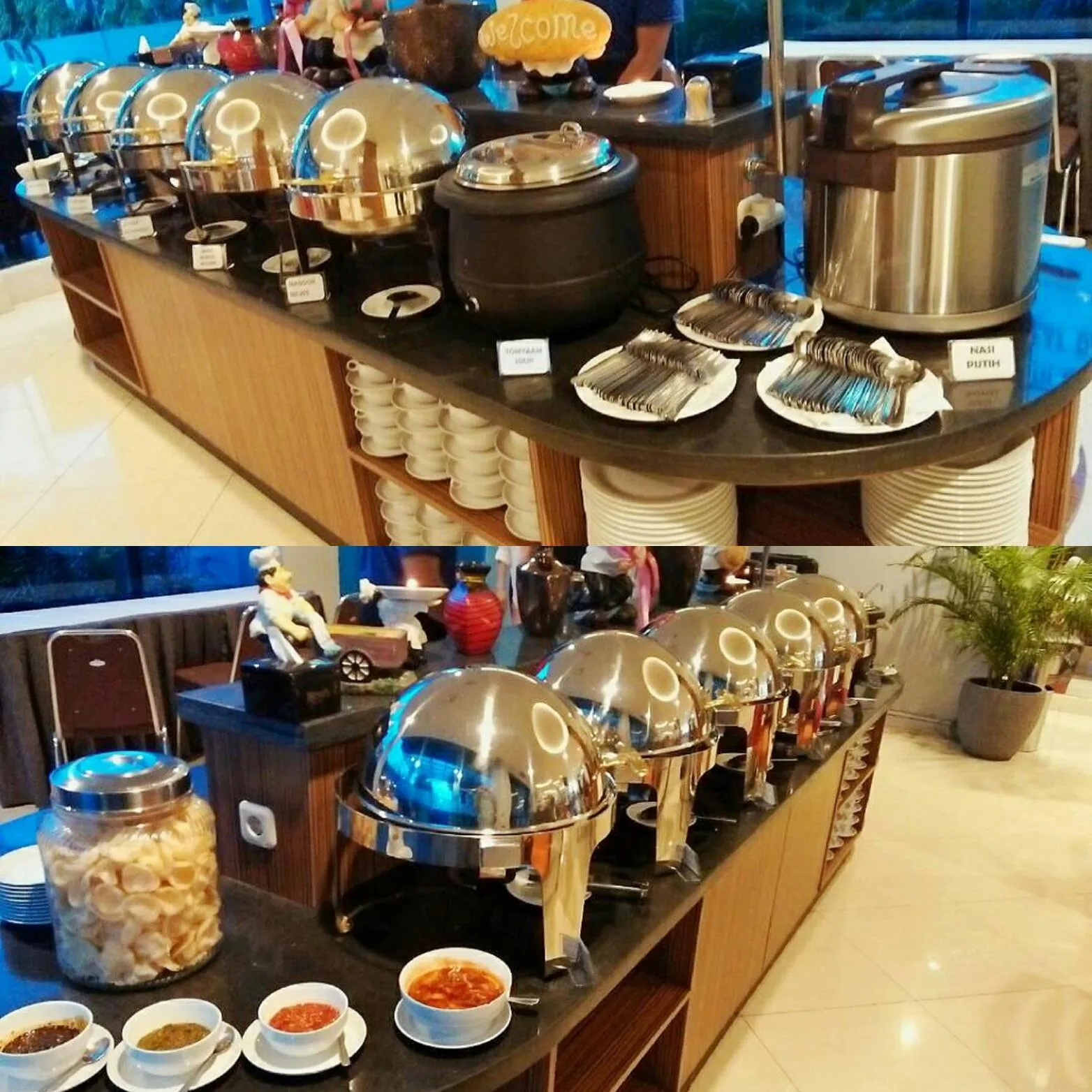 Restaurant/places to eat in News Hotel by Graha Pena Jawa Pos