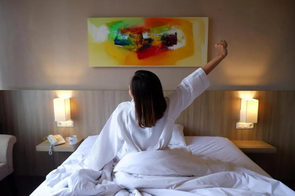 People, Bed in News Hotel by Graha Pena Jawa Pos