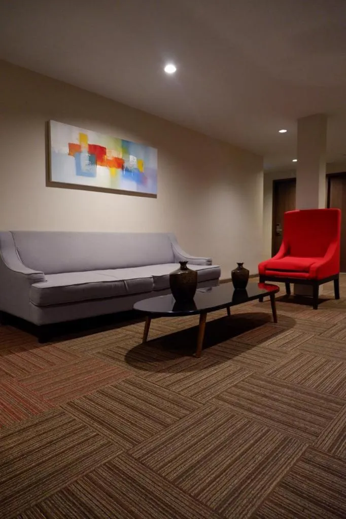 Living room in News Hotel by Graha Pena Jawa Pos