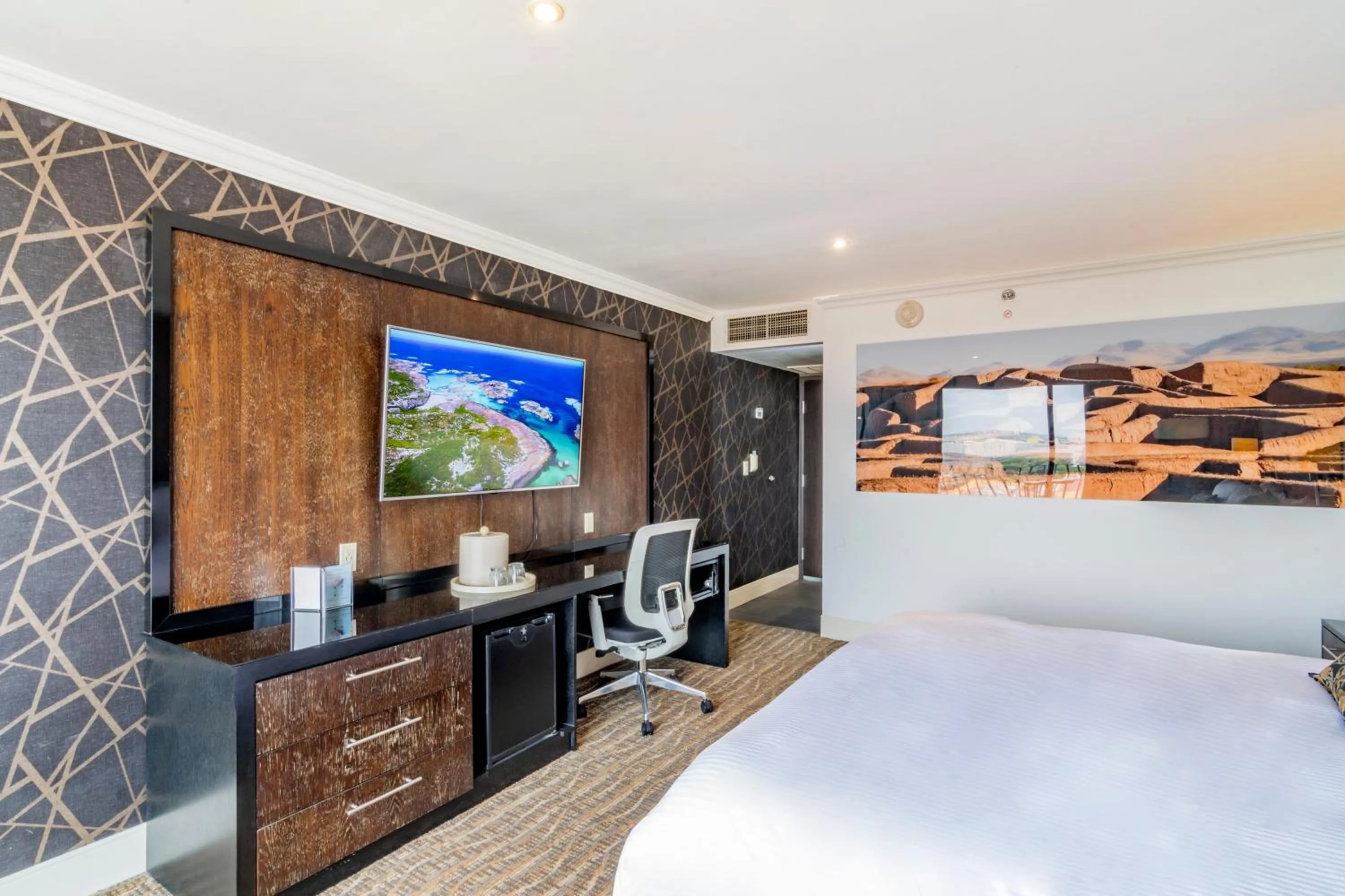 Bed in Hotel Lucerna Ciudad Juarez