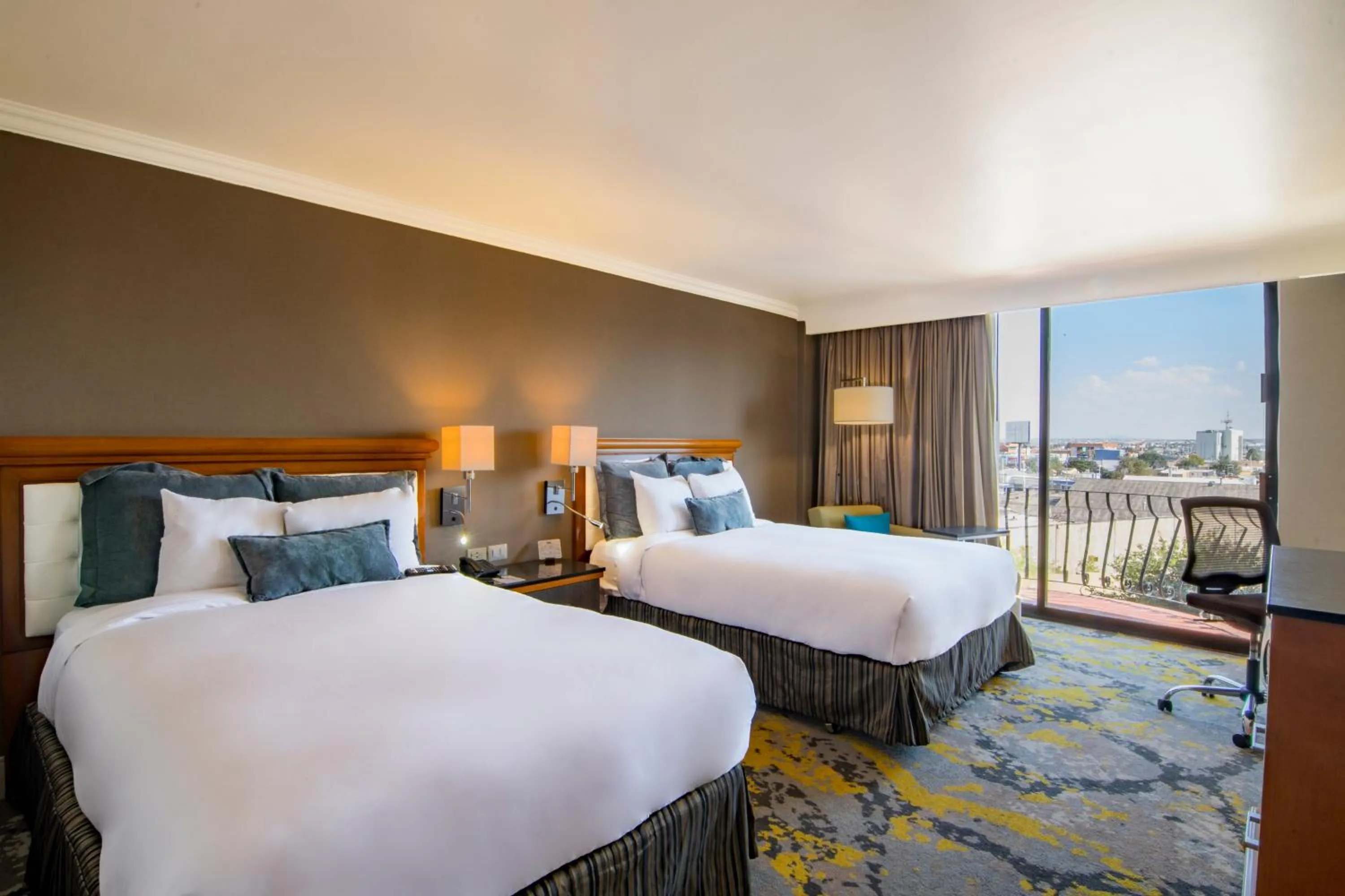 Bed in Hotel Lucerna Ciudad Juarez