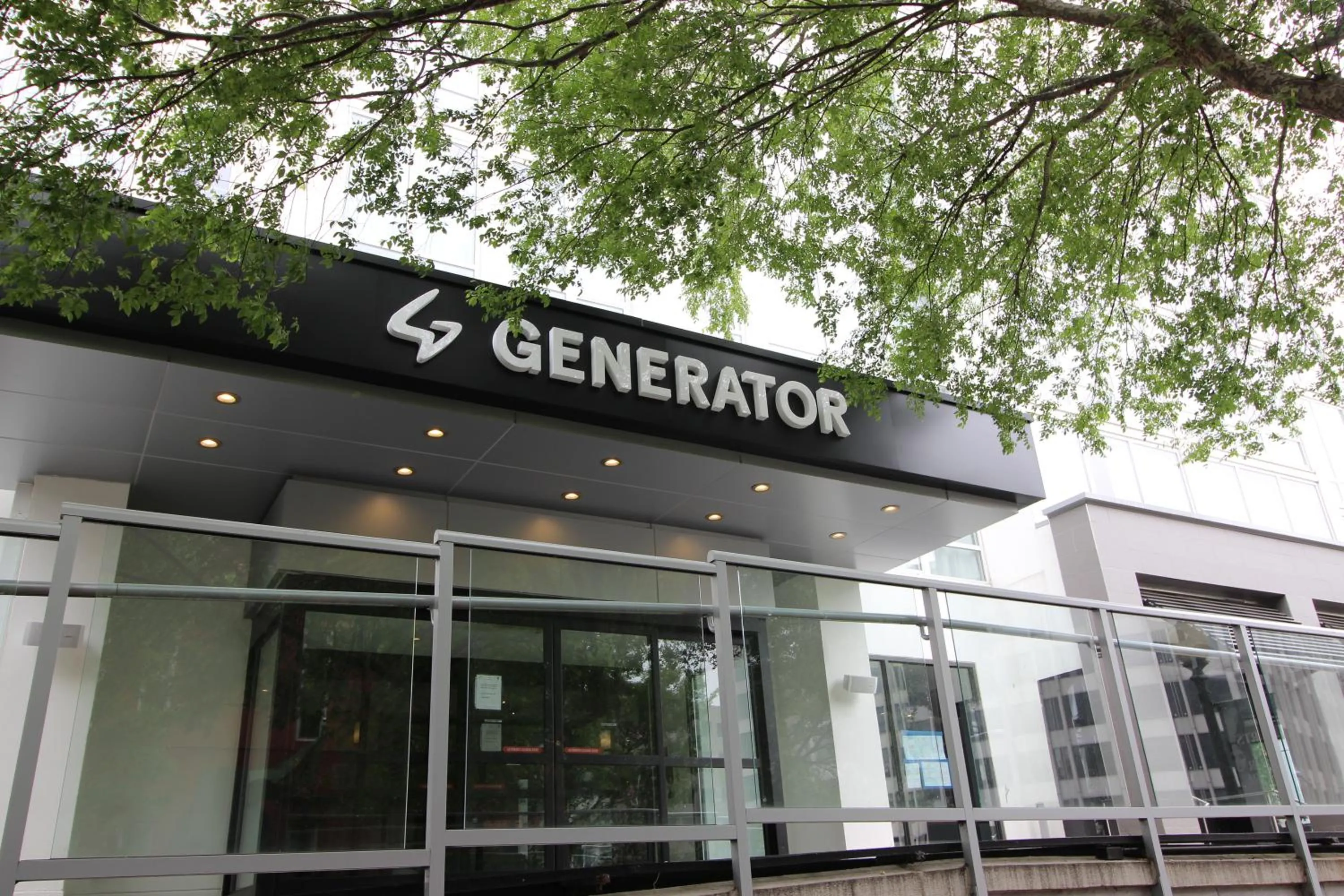 Property building in Generator Hotel Washington DC