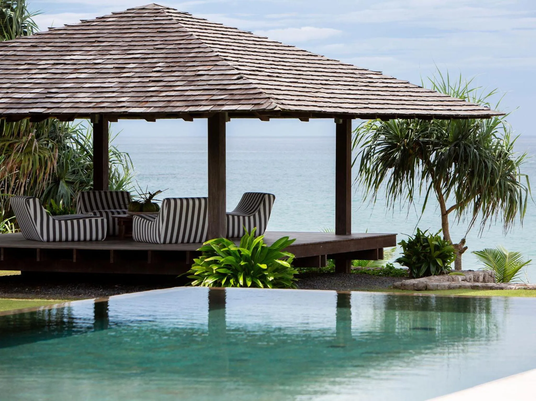 Seating area in Sava Beach Villas
