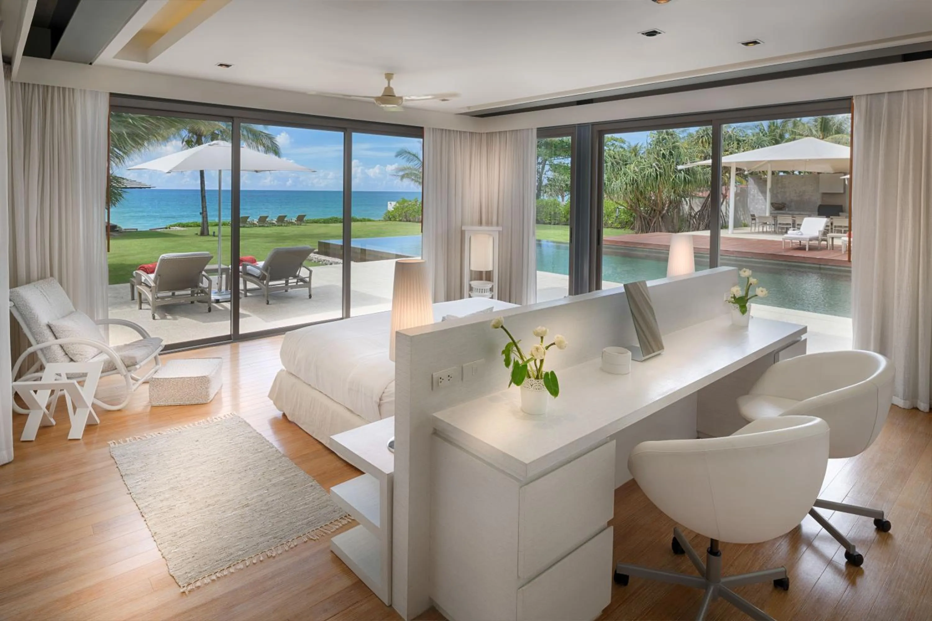 Seating area in Sava Beach Villas