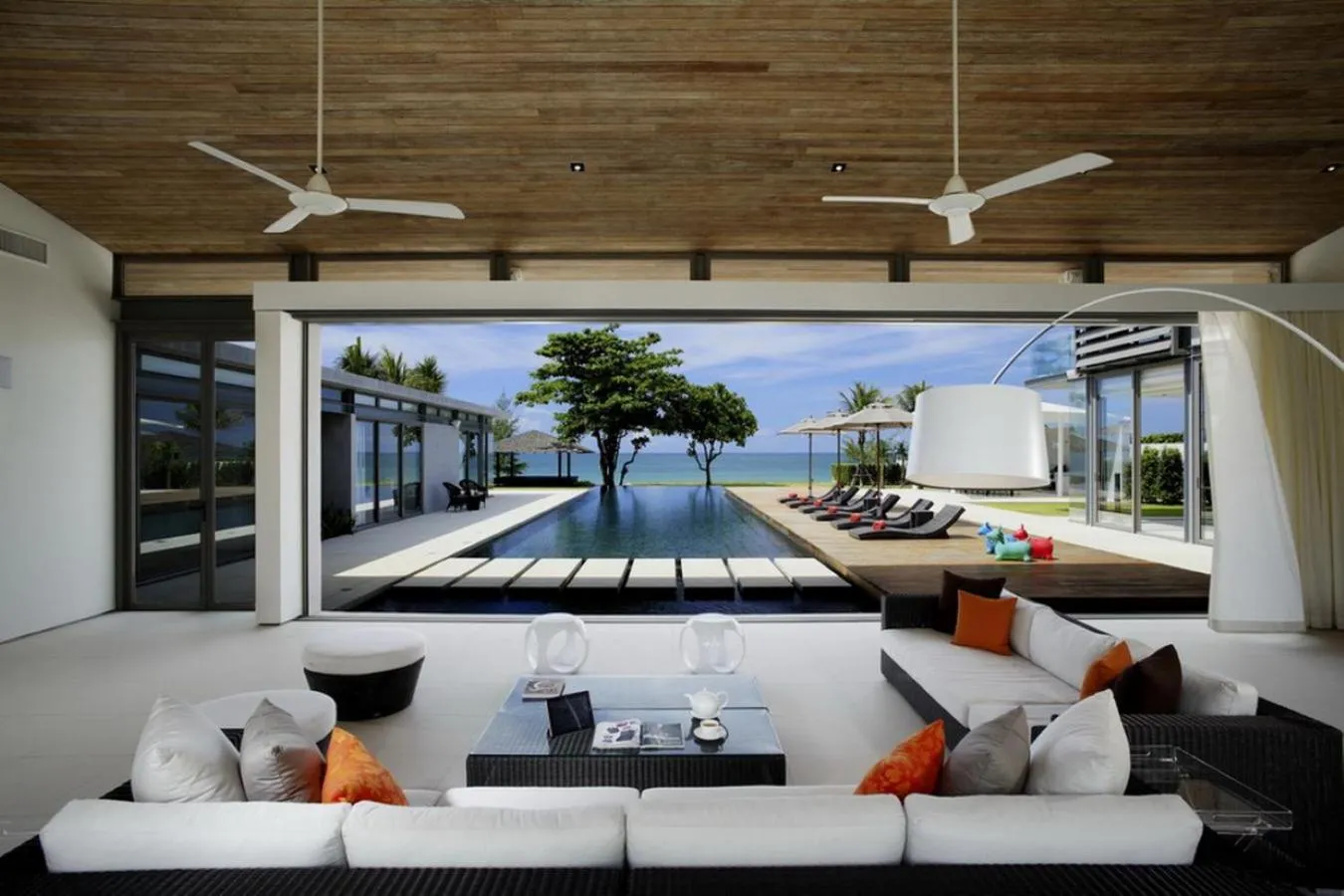Living room in Sava Beach Villas