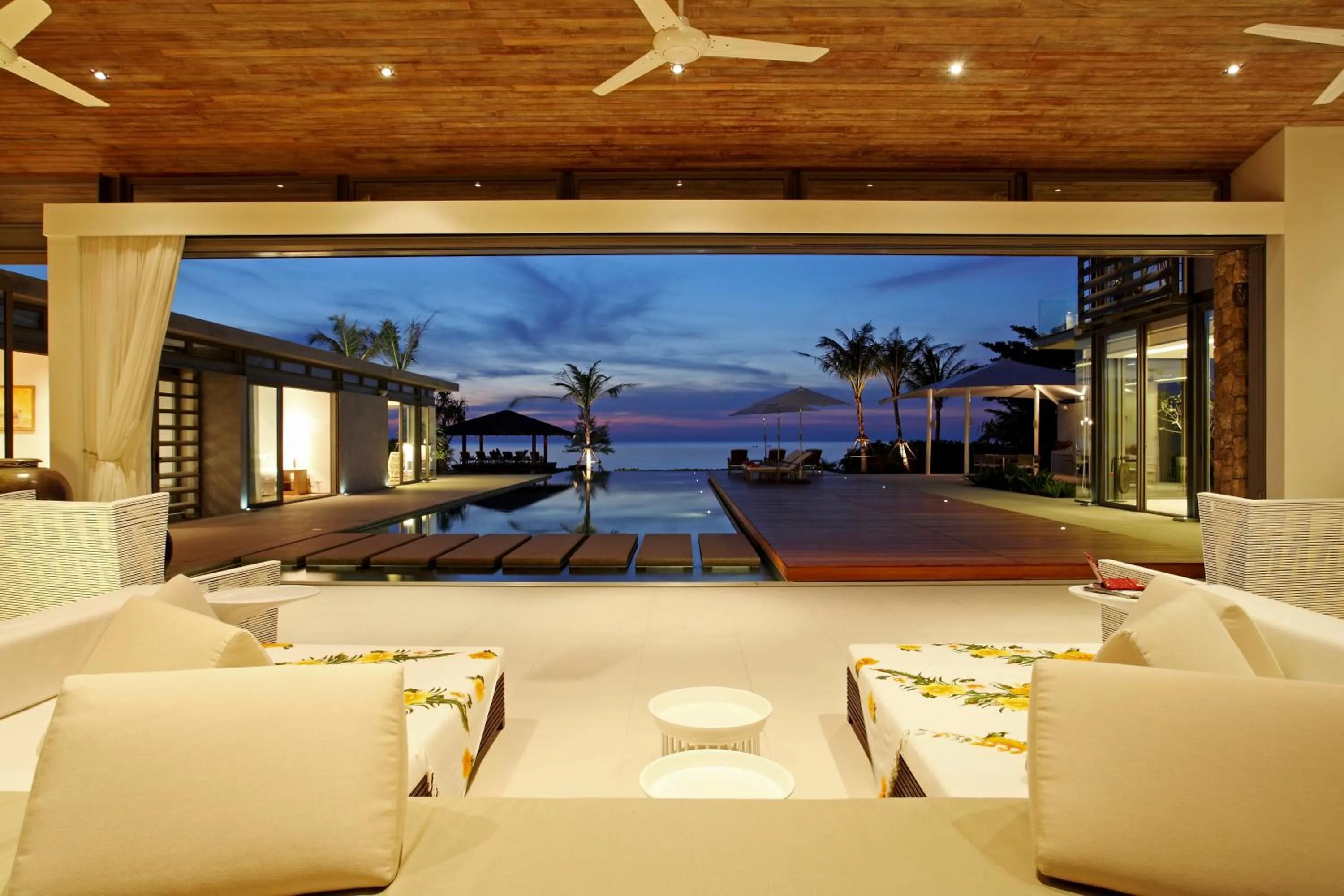 Living room in Sava Beach Villas