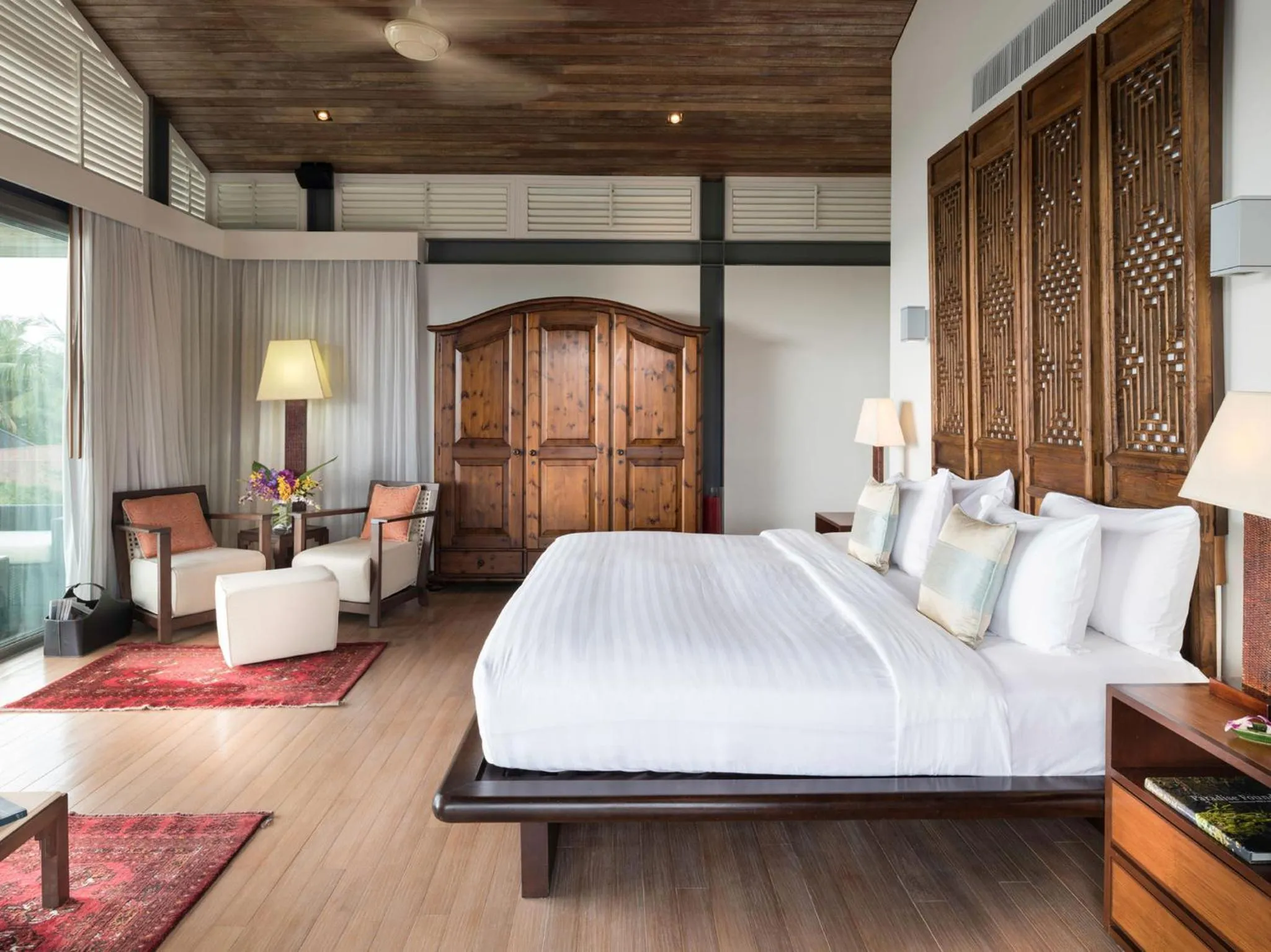 Bed in Sava Beach Villas