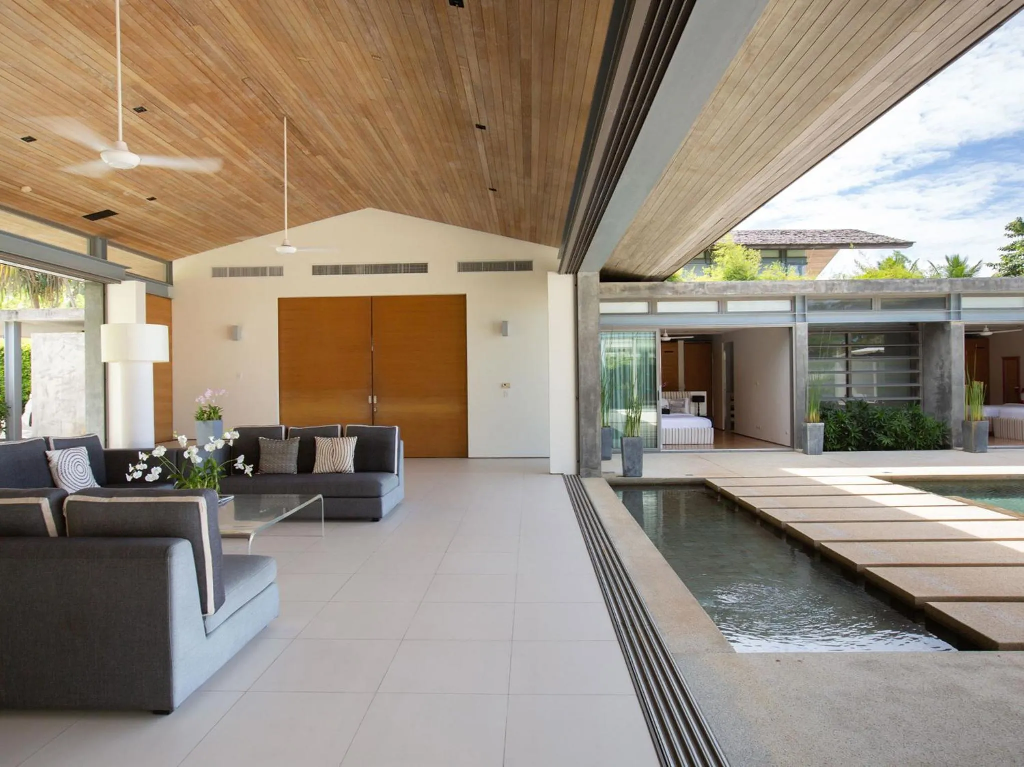 Living room in Sava Beach Villas