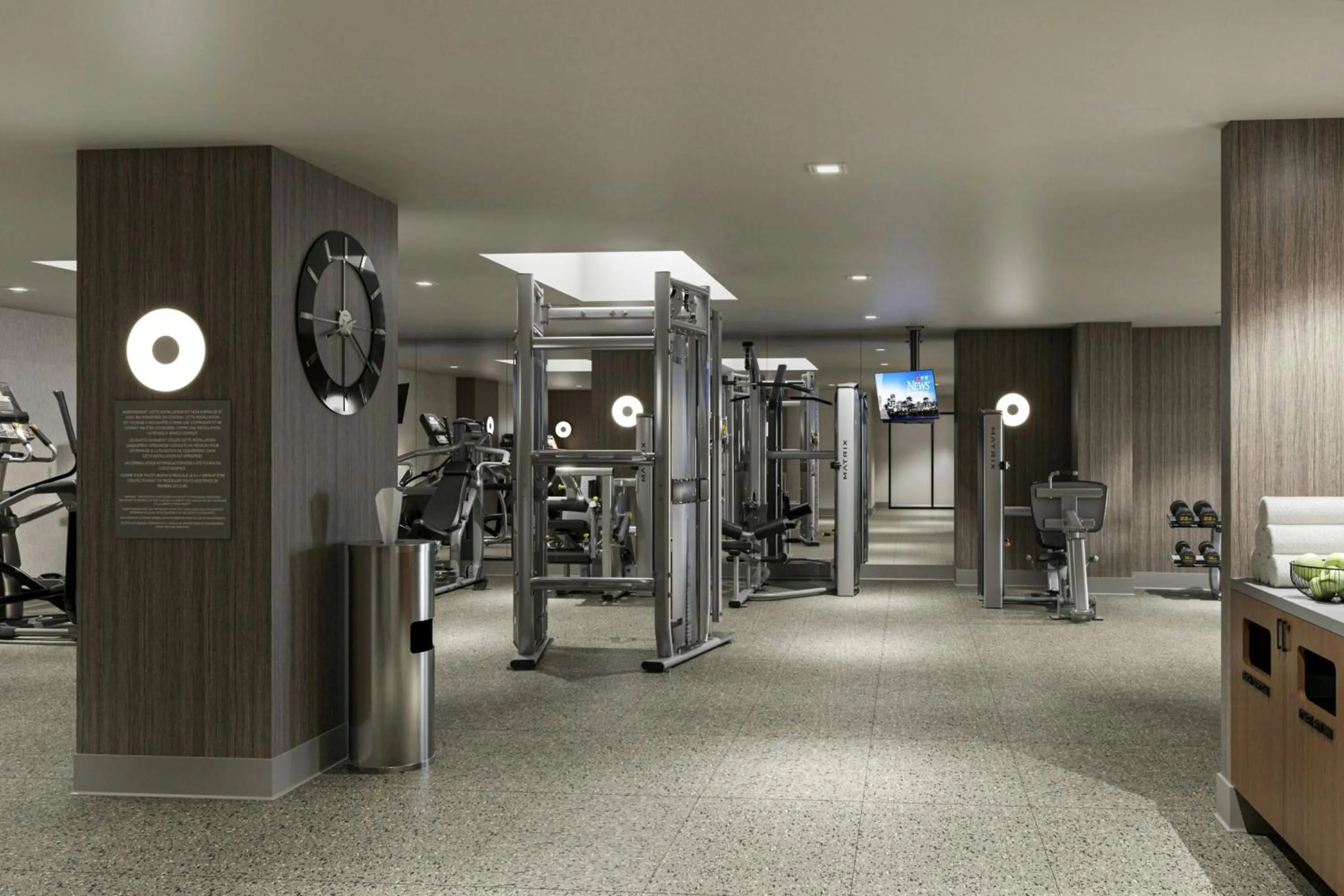 Fitness centre/facilities in AC Hotel by Marriott Old Montreal