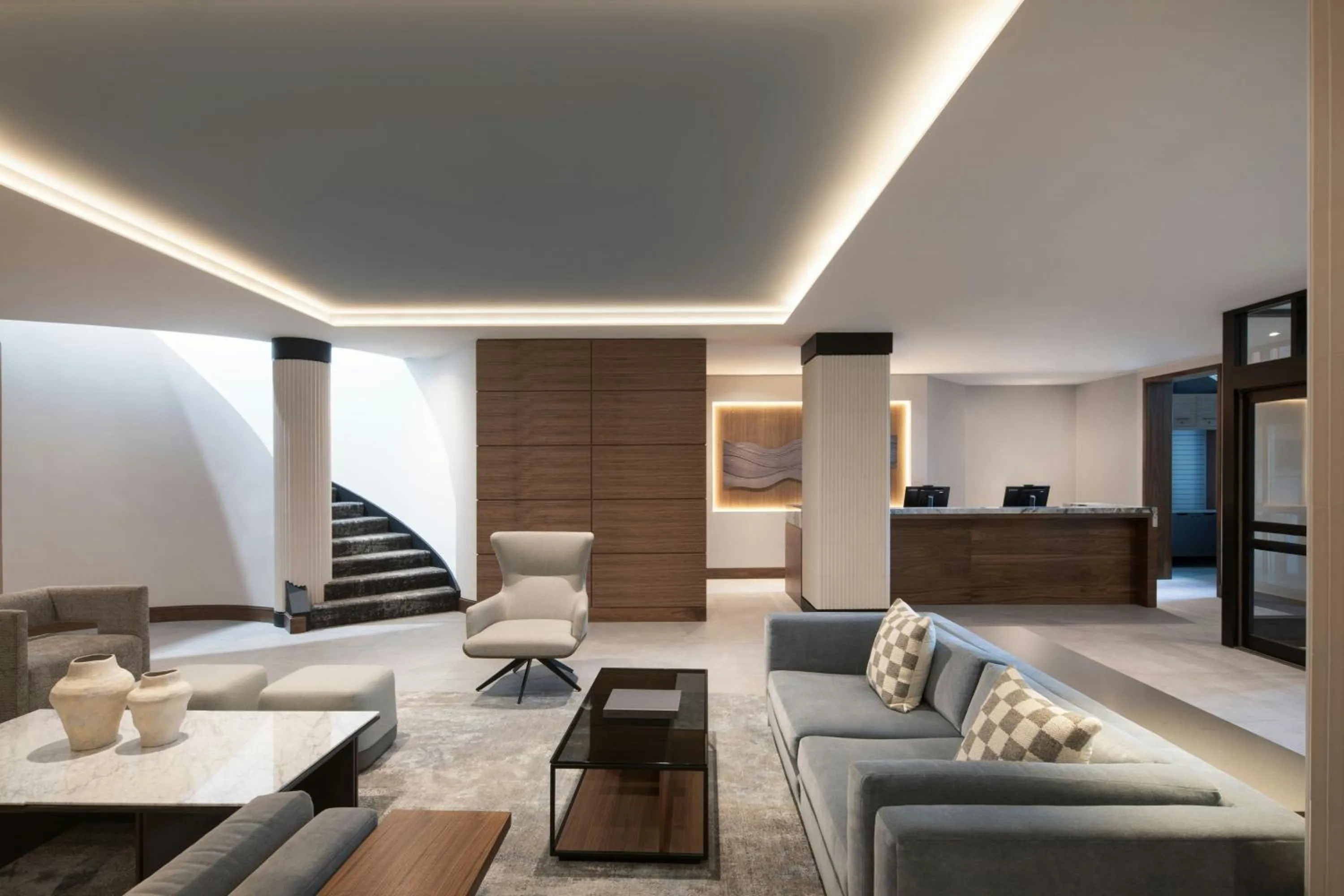 Lobby or reception in AC Hotel by Marriott Old Montreal