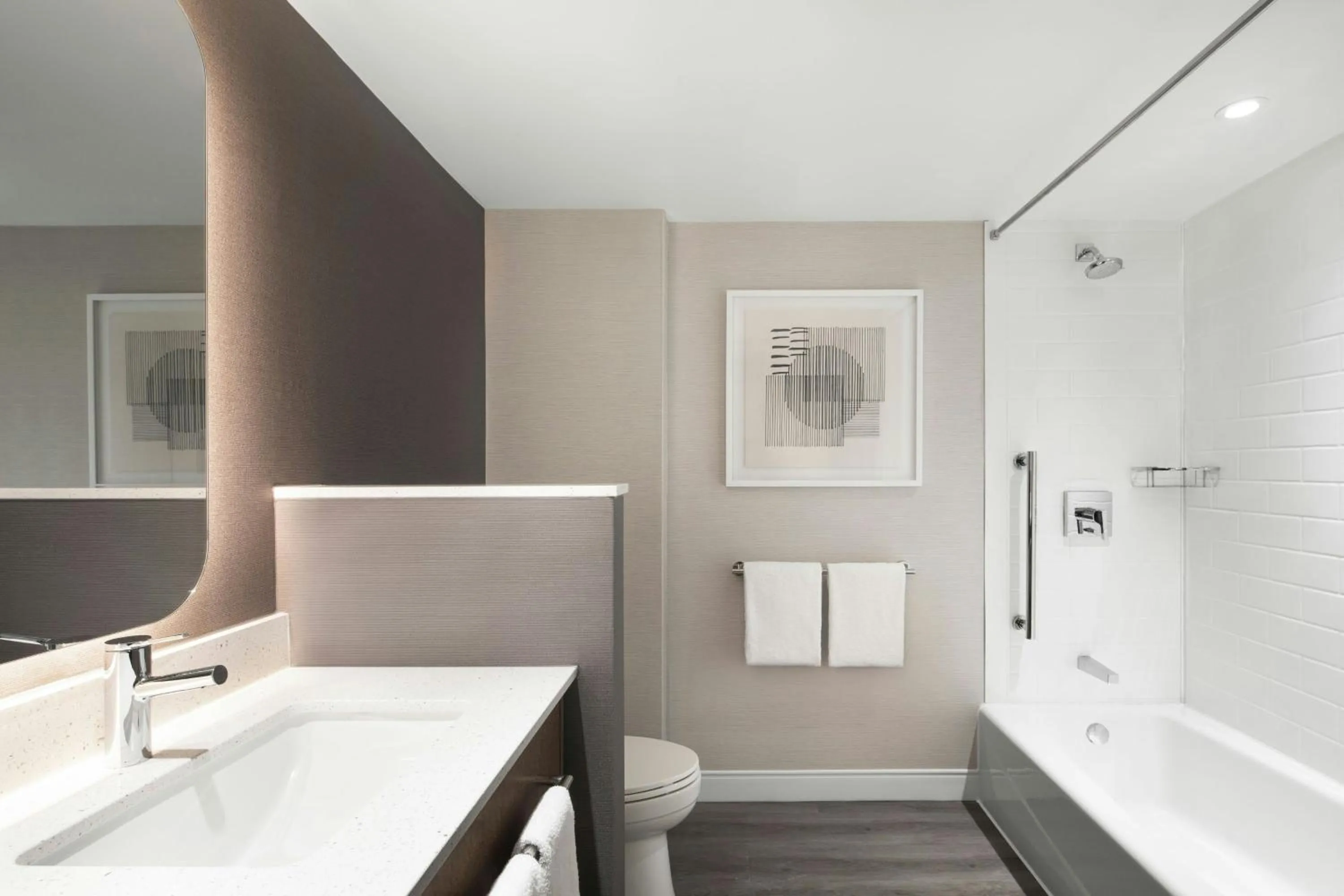 Bathroom in Courtyard by Marriott Montreal Airport