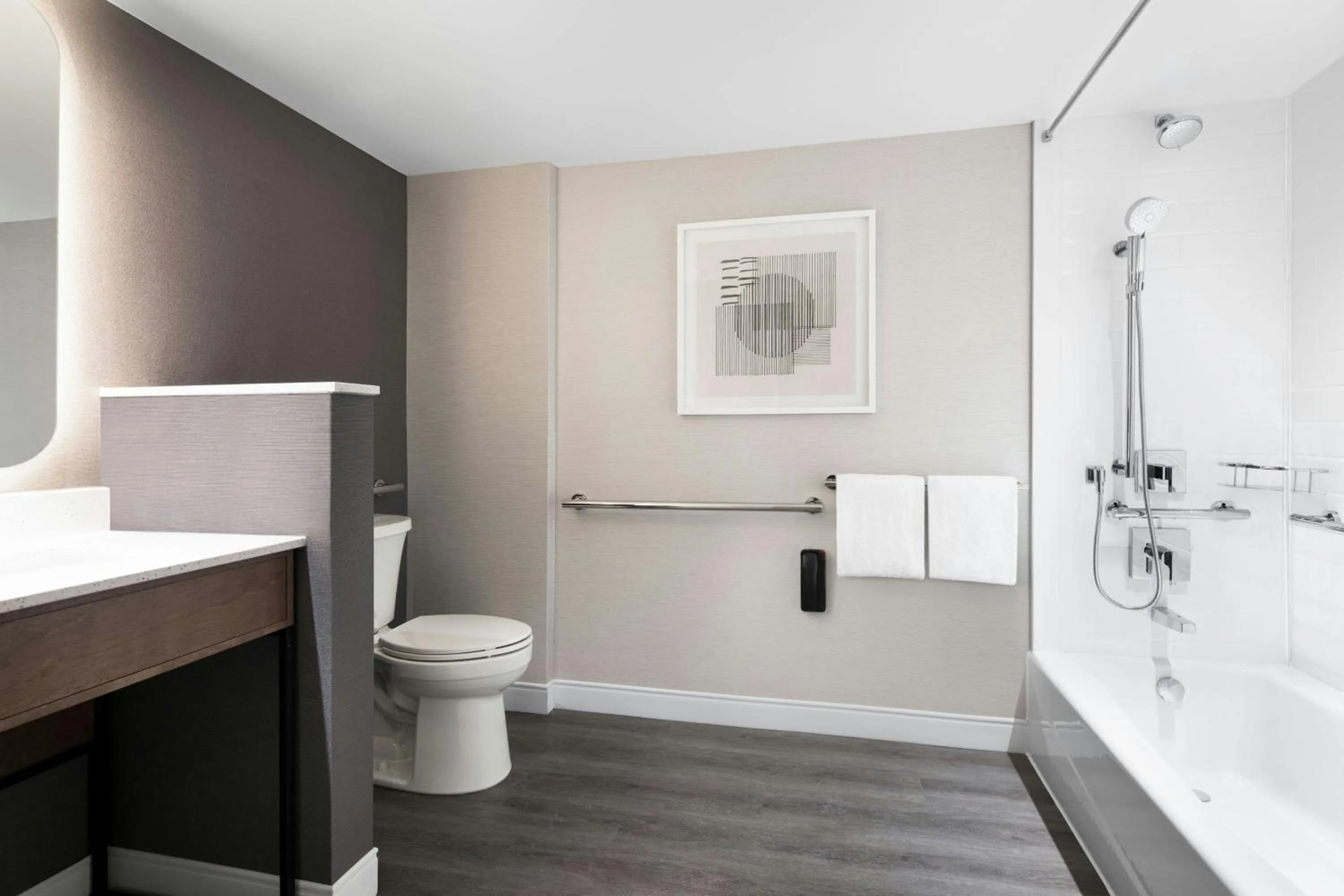 Bathroom in Courtyard by Marriott Montreal Airport