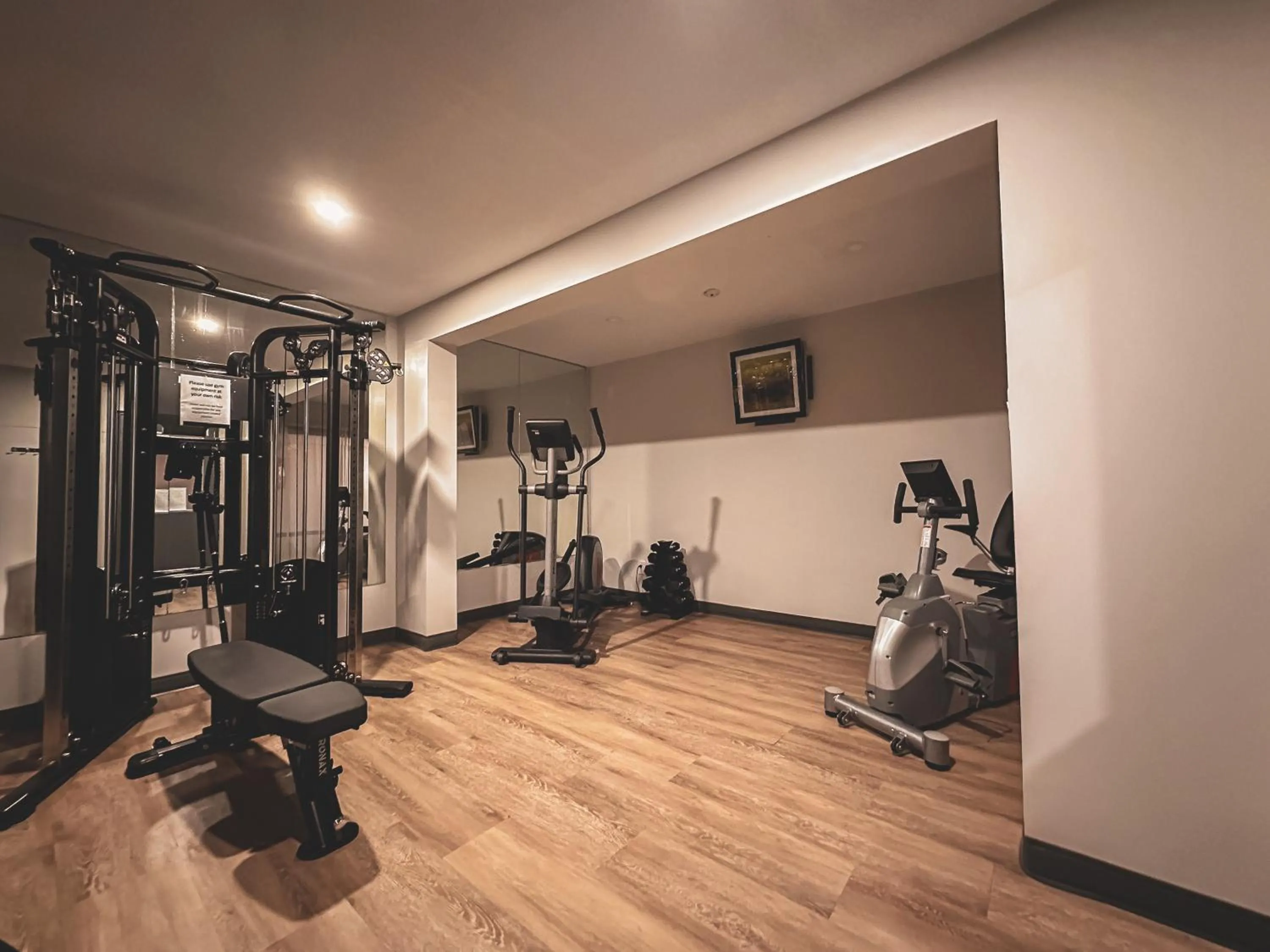 Fitness centre/facilities in The Jordan Hotel Ramada by Wyndham