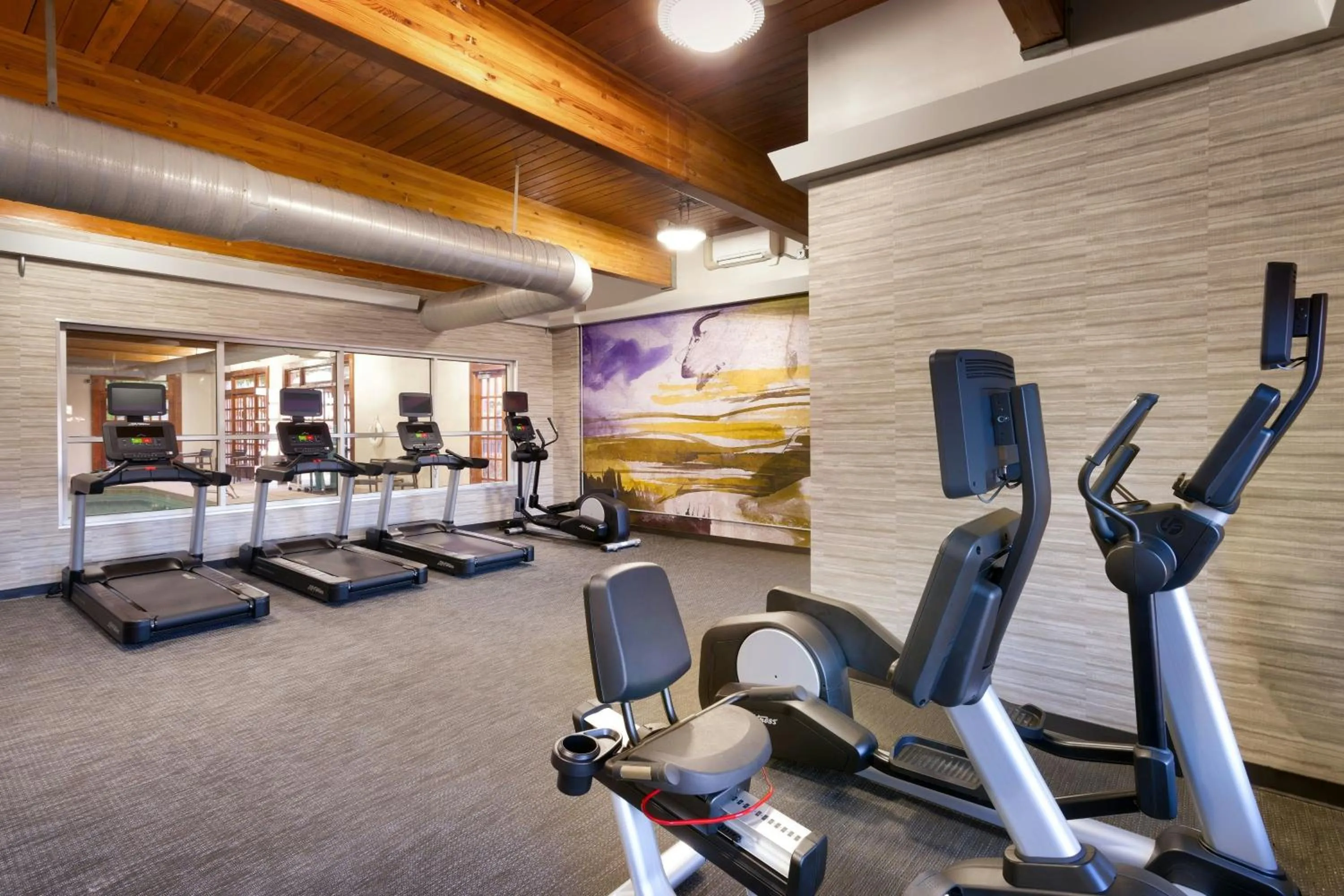 Fitness centre/facilities in Courtyard by Marriott Albuquerque